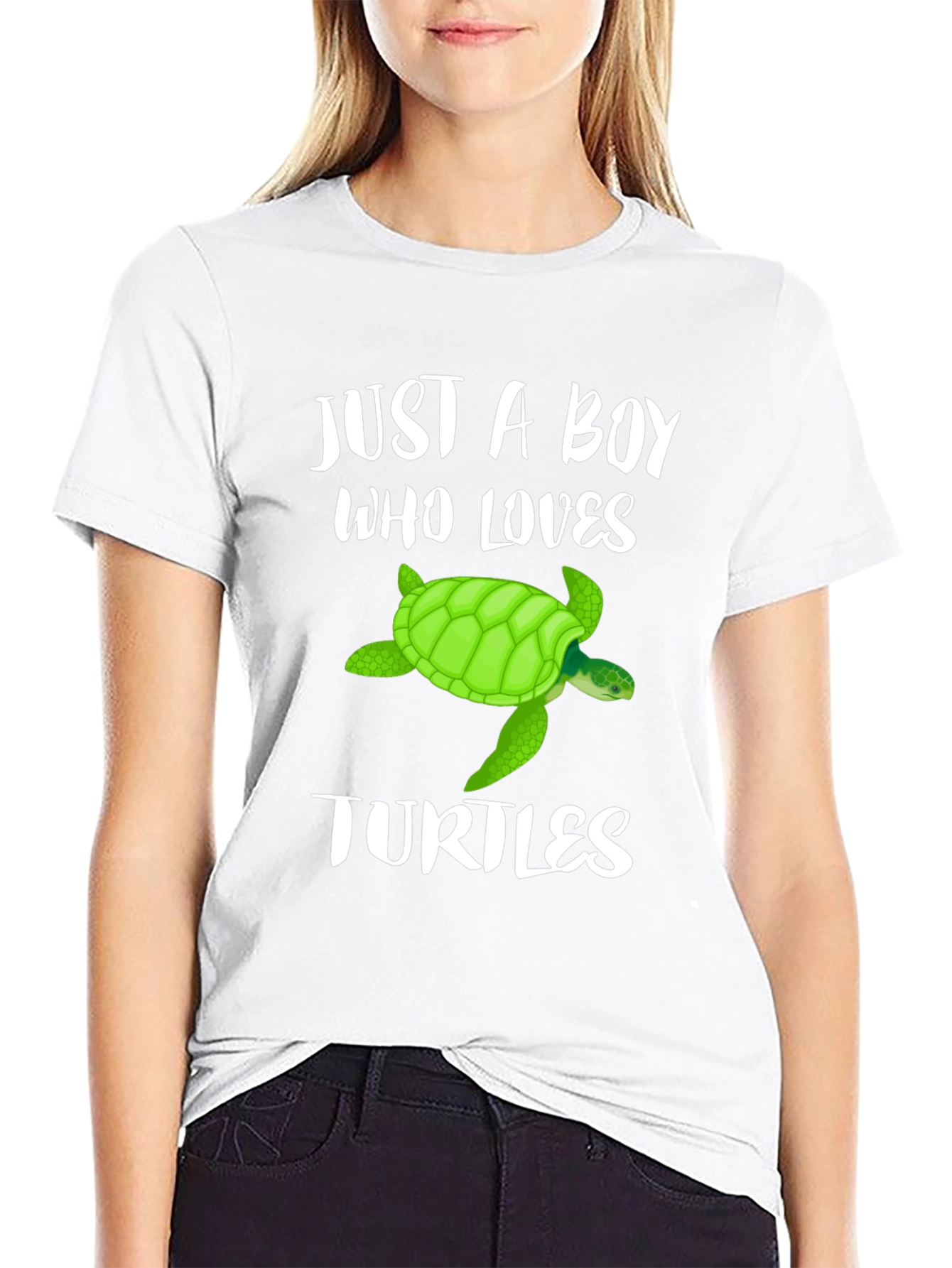 Boys Turtle Lover Graphic T-Shirt
