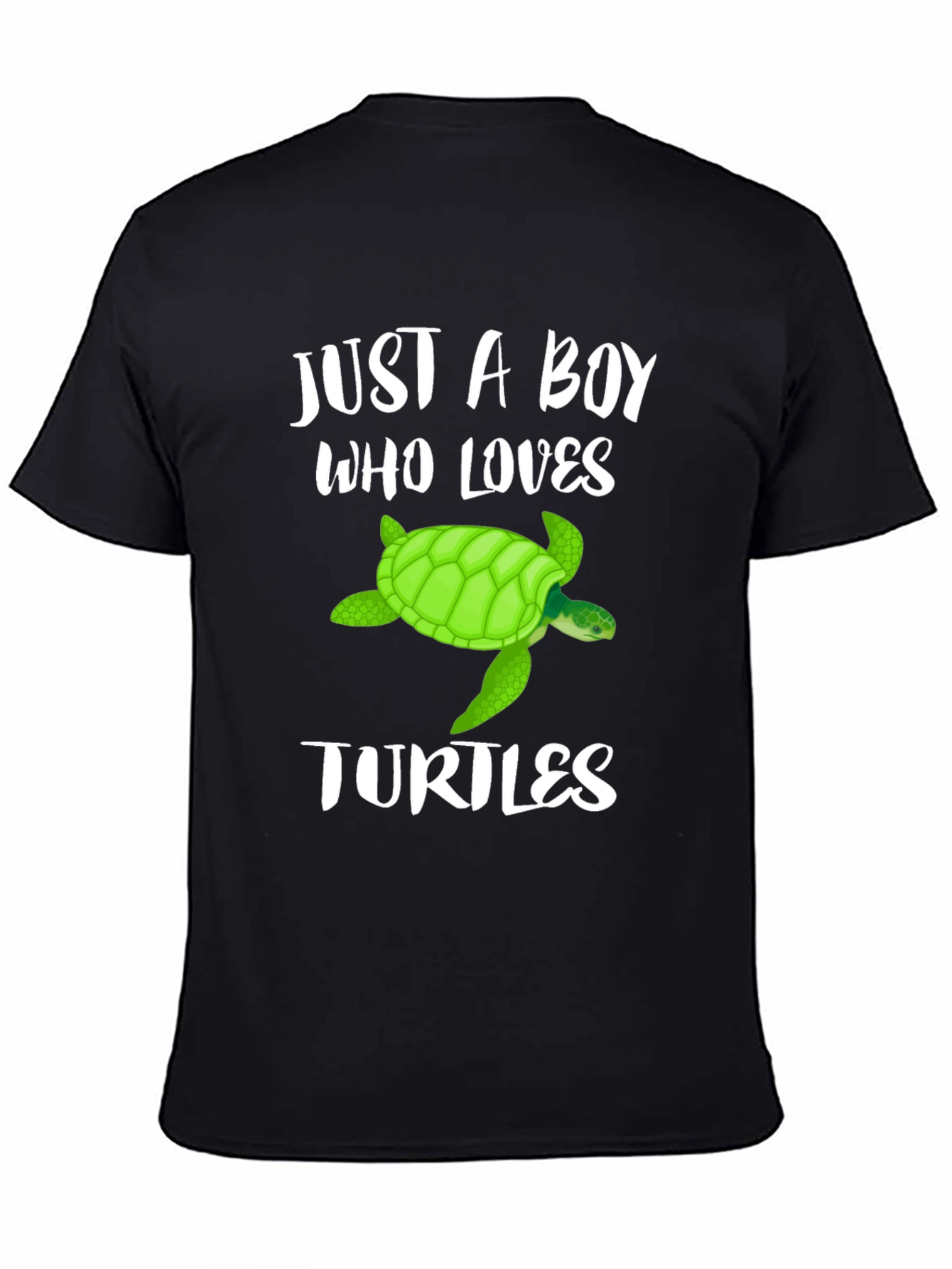 Boys Turtle Lover Graphic T-Shirt