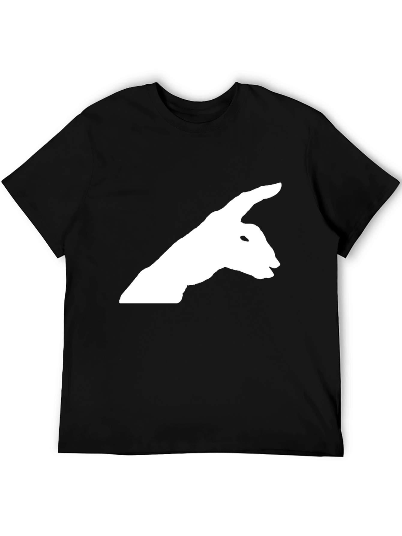 Shadow Puppet T-Shirt - Fun Hand Art Tee