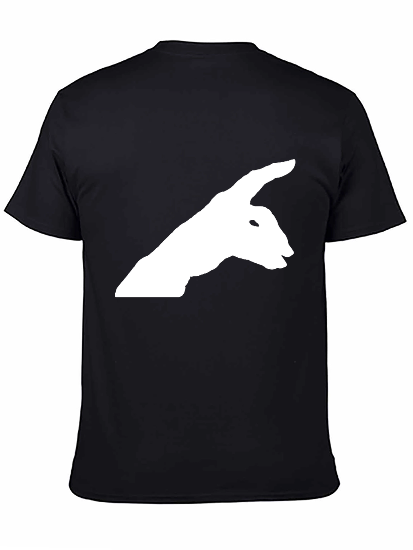 Shadow Puppet T-Shirt - Fun Hand Art Tee