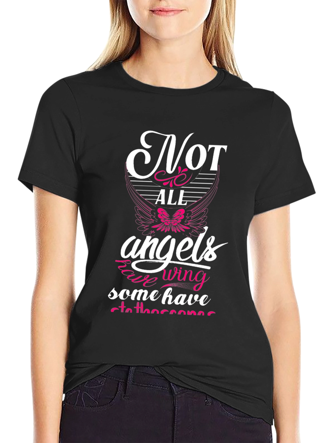 Not All Angels Graphic Tee - Unisex