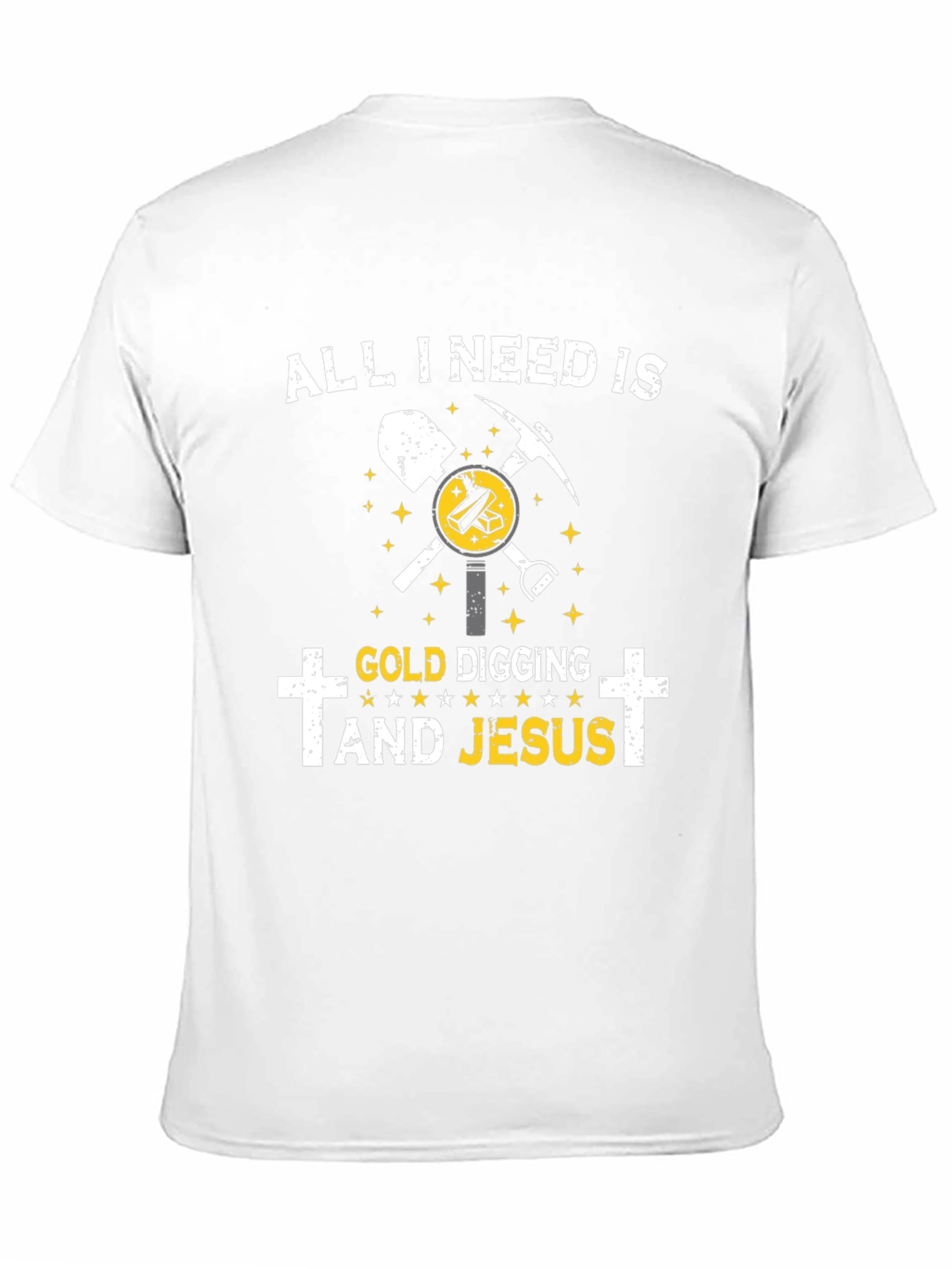 Gold Digging & Jesus T-Shirt - Faith Based Apparel