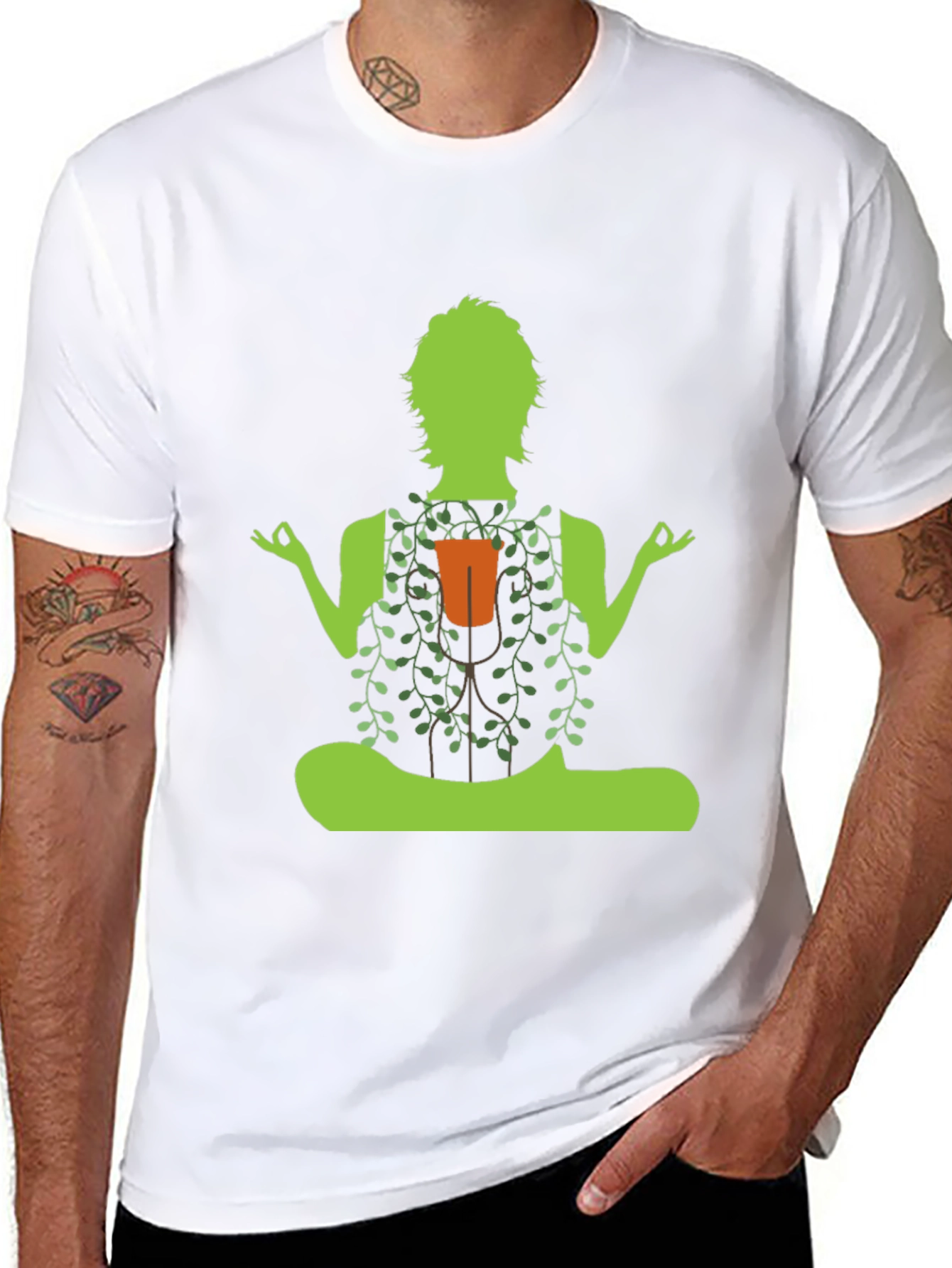 Zen Garden Black T-Shirt