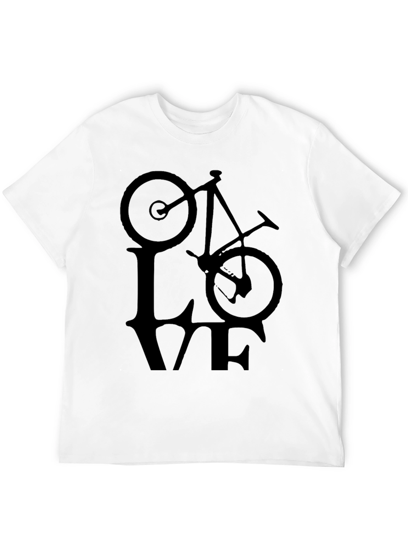 LOVE Bicycle Graphic T-Shirt