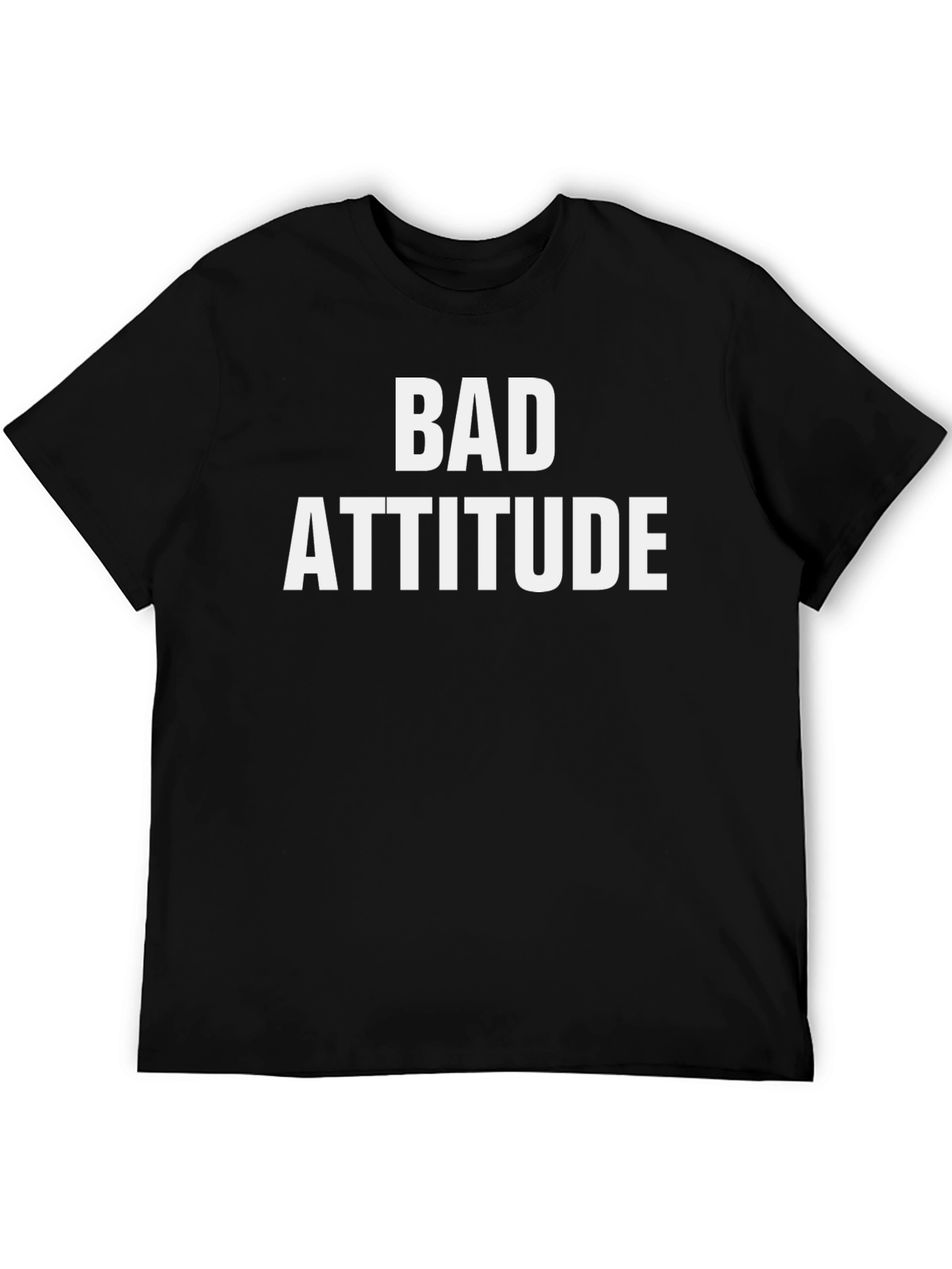 Bad Attitude Graphic Tee - Black