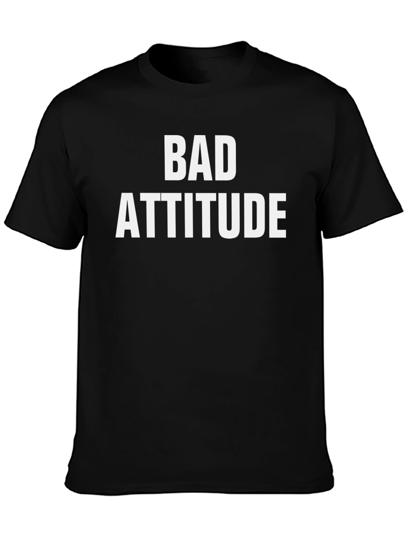 Bad Attitude Graphic Tee - Black