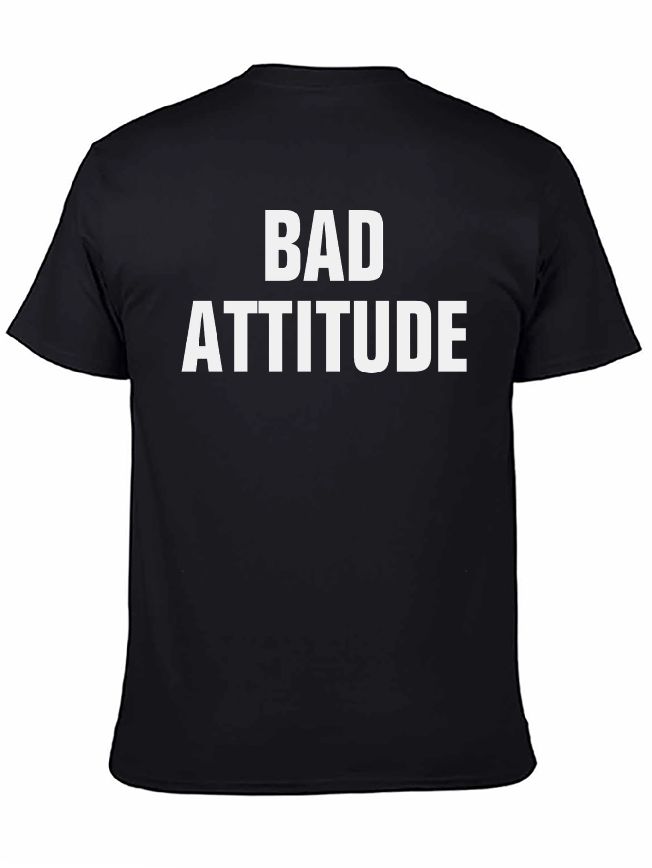 Bad Attitude Graphic Tee - Black