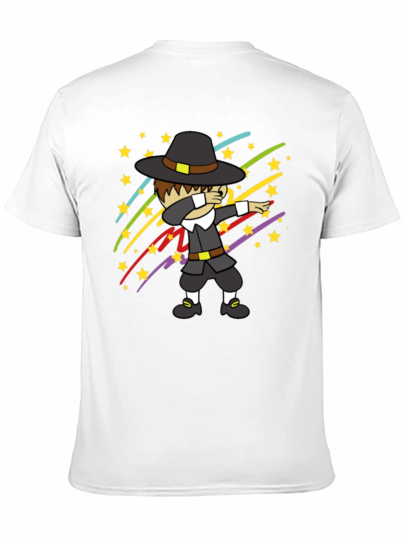 Dabbing Pilgrim T-Shirt