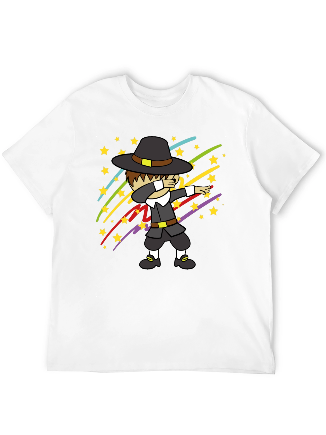 Dabbing Pilgrim T-Shirt