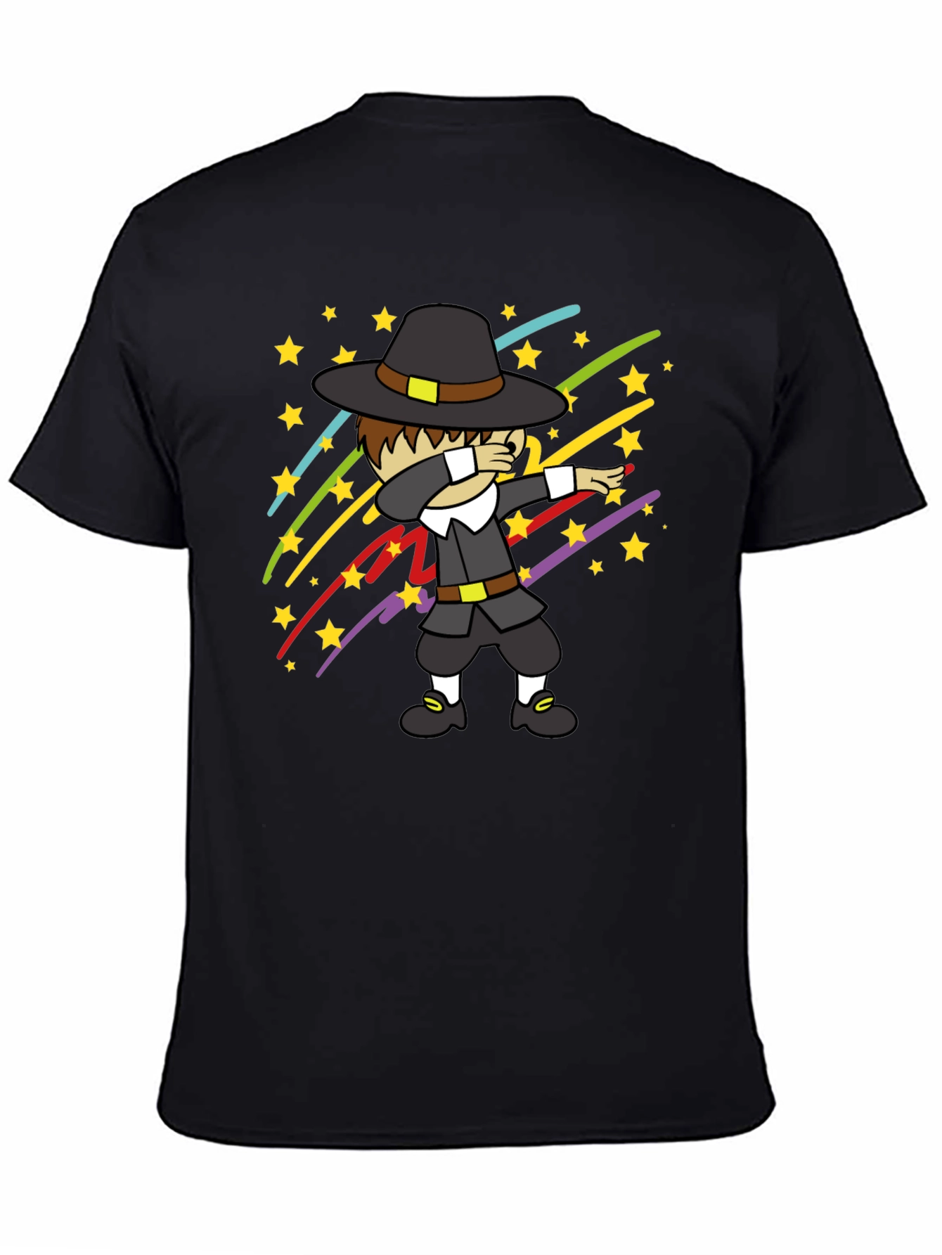 Dabbing Pilgrim T-Shirt
