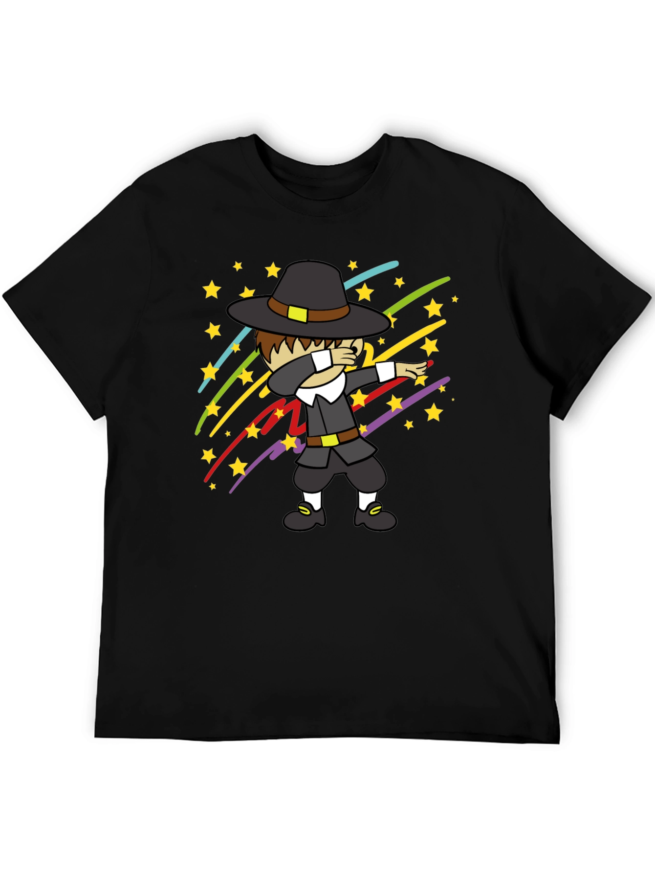Dabbing Pilgrim T-Shirt