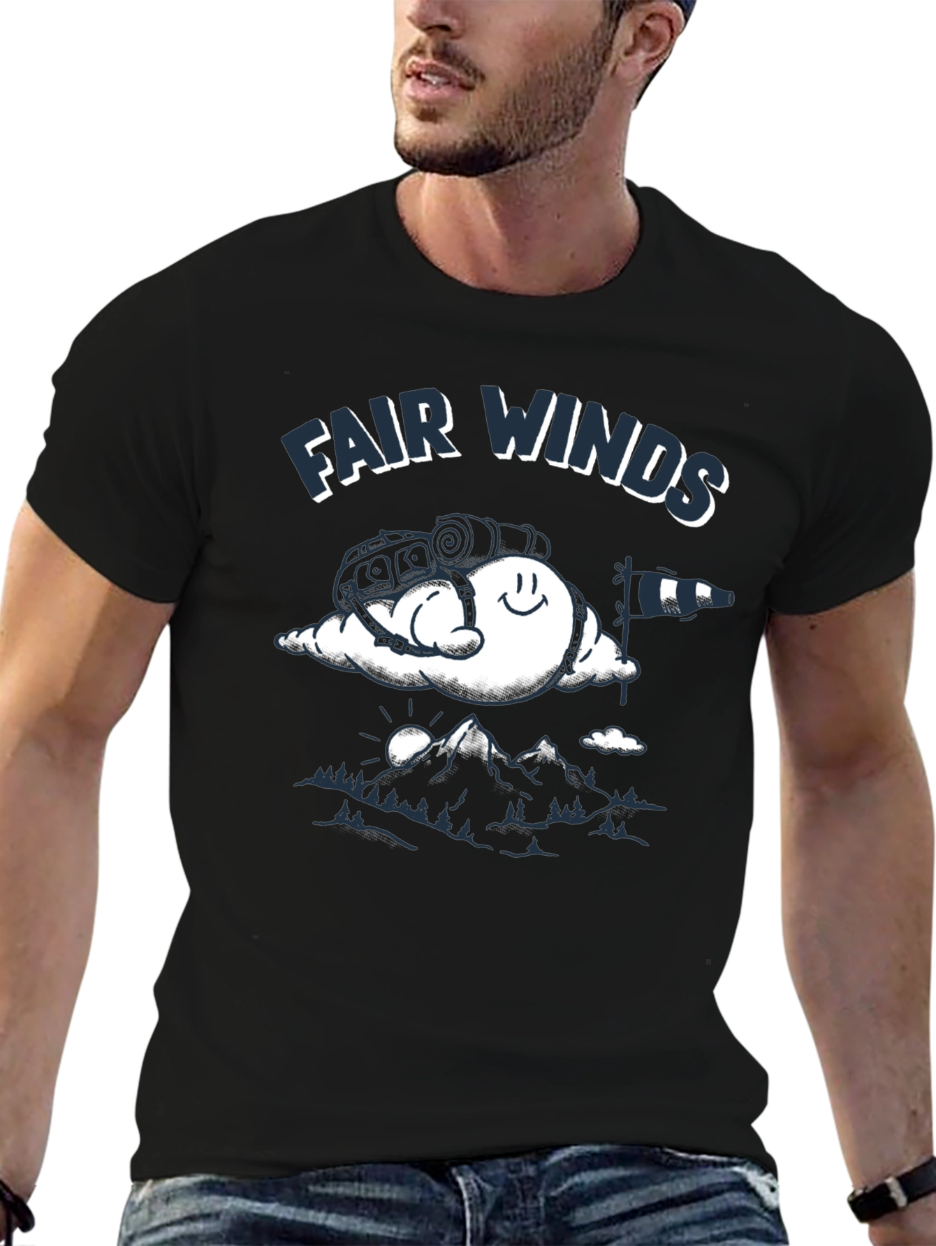 Fair Winds Graphic Tee - Adventure Awaits!
