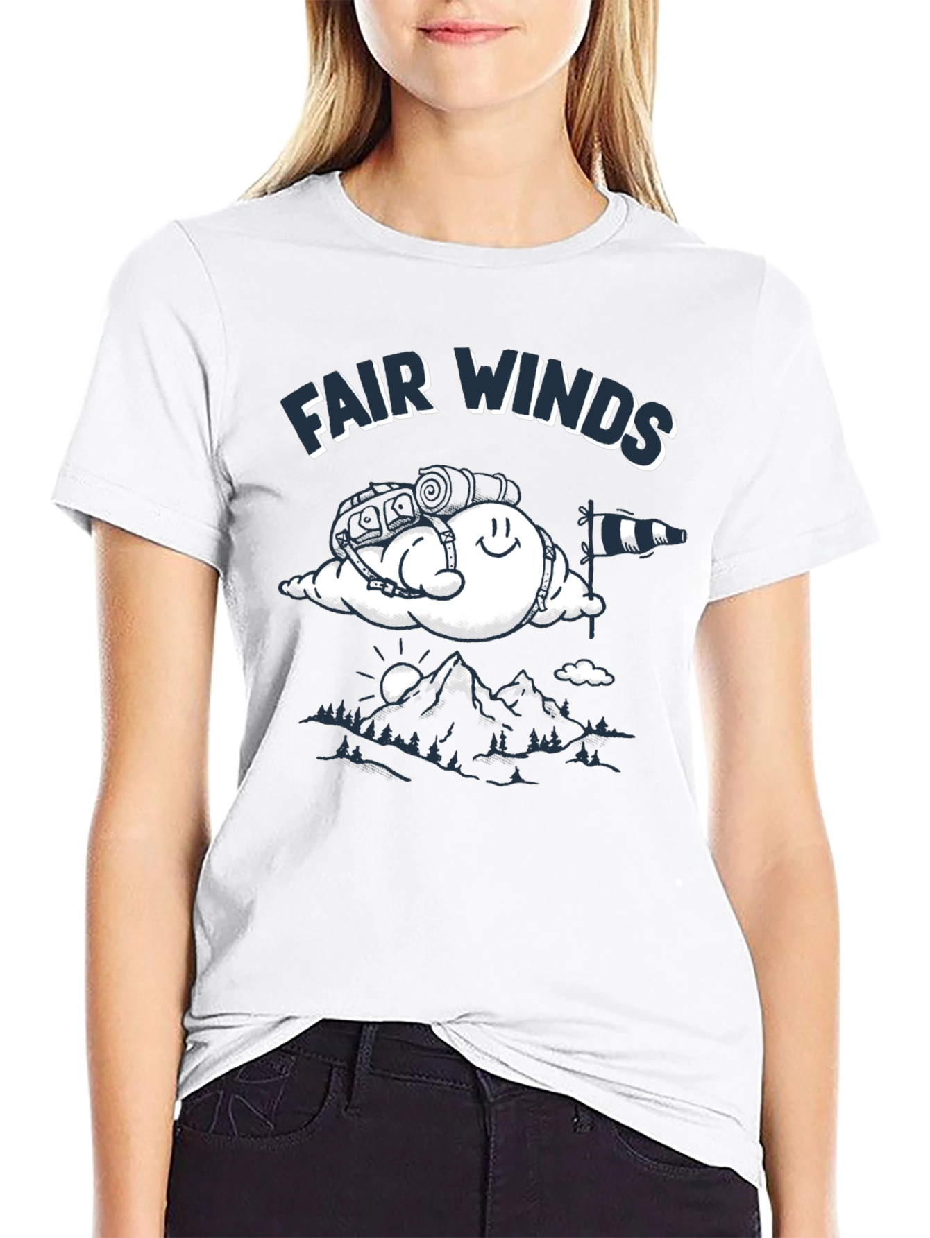 Fair Winds Graphic Tee - Adventure Awaits!