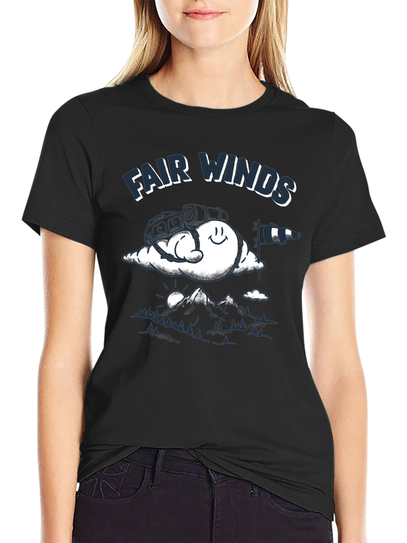 Fair Winds Graphic Tee - Adventure Awaits!