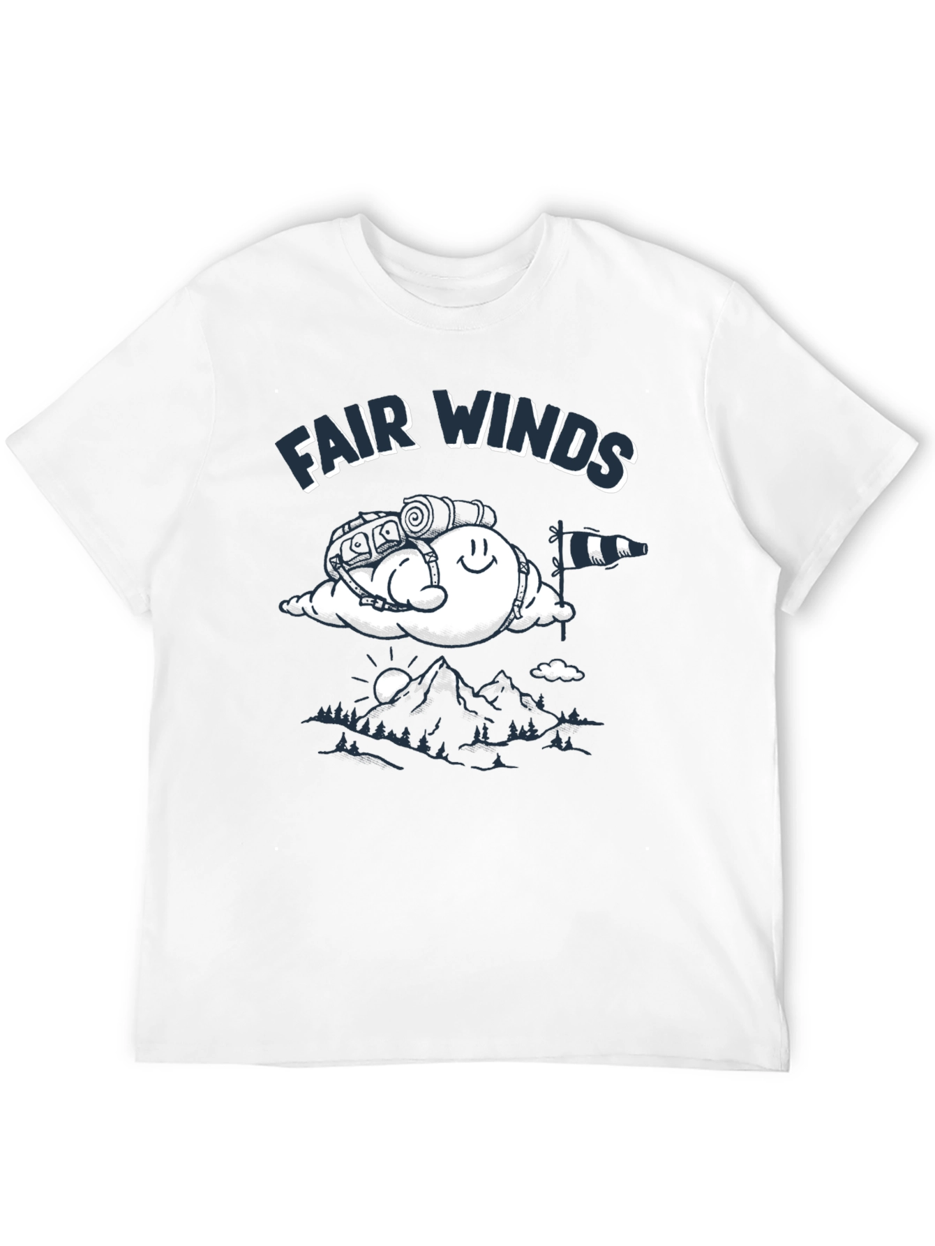 Fair Winds Graphic Tee - Adventure Awaits!