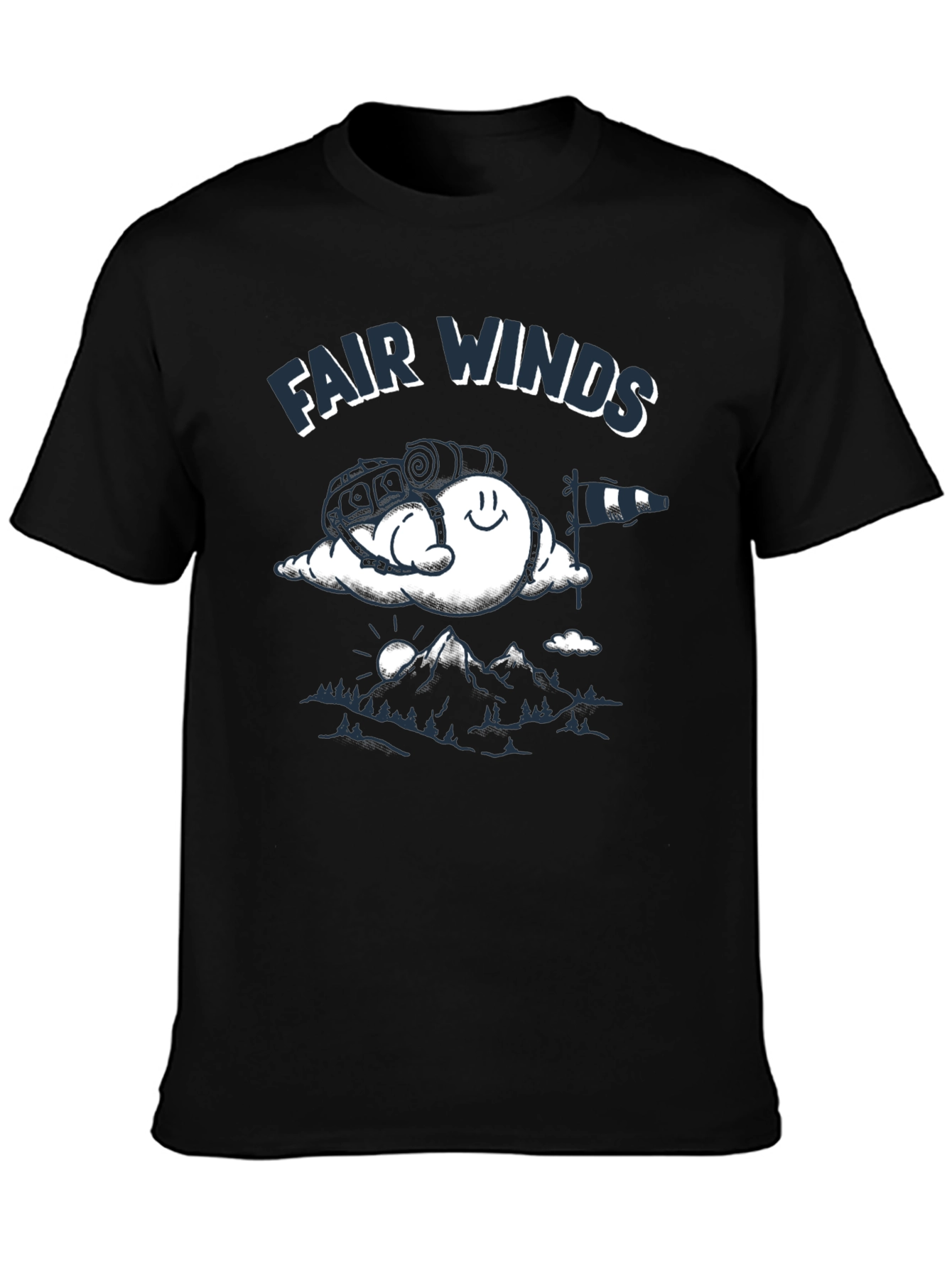 Fair Winds Graphic Tee - Adventure Awaits!
