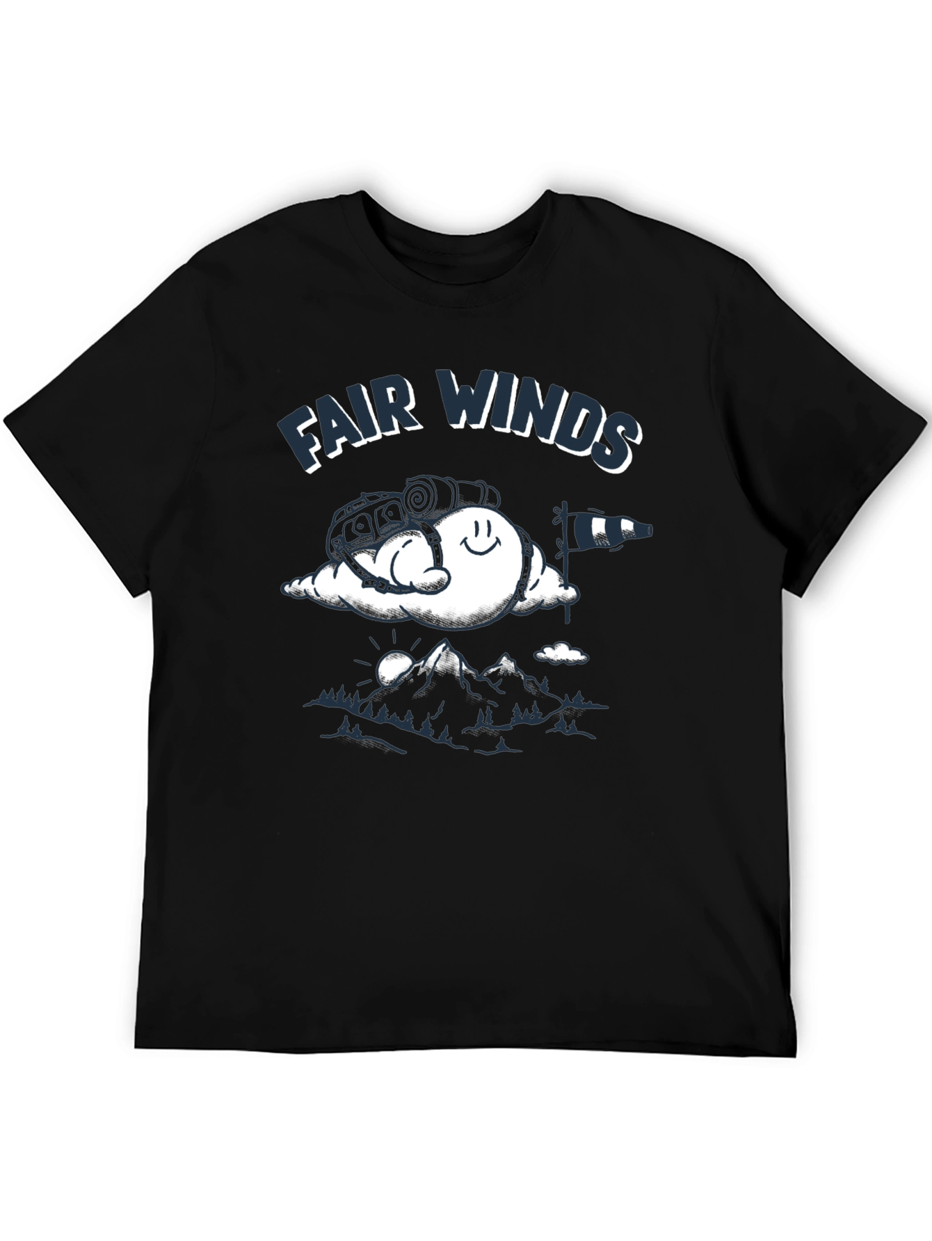 Fair Winds Graphic Tee - Adventure Awaits!