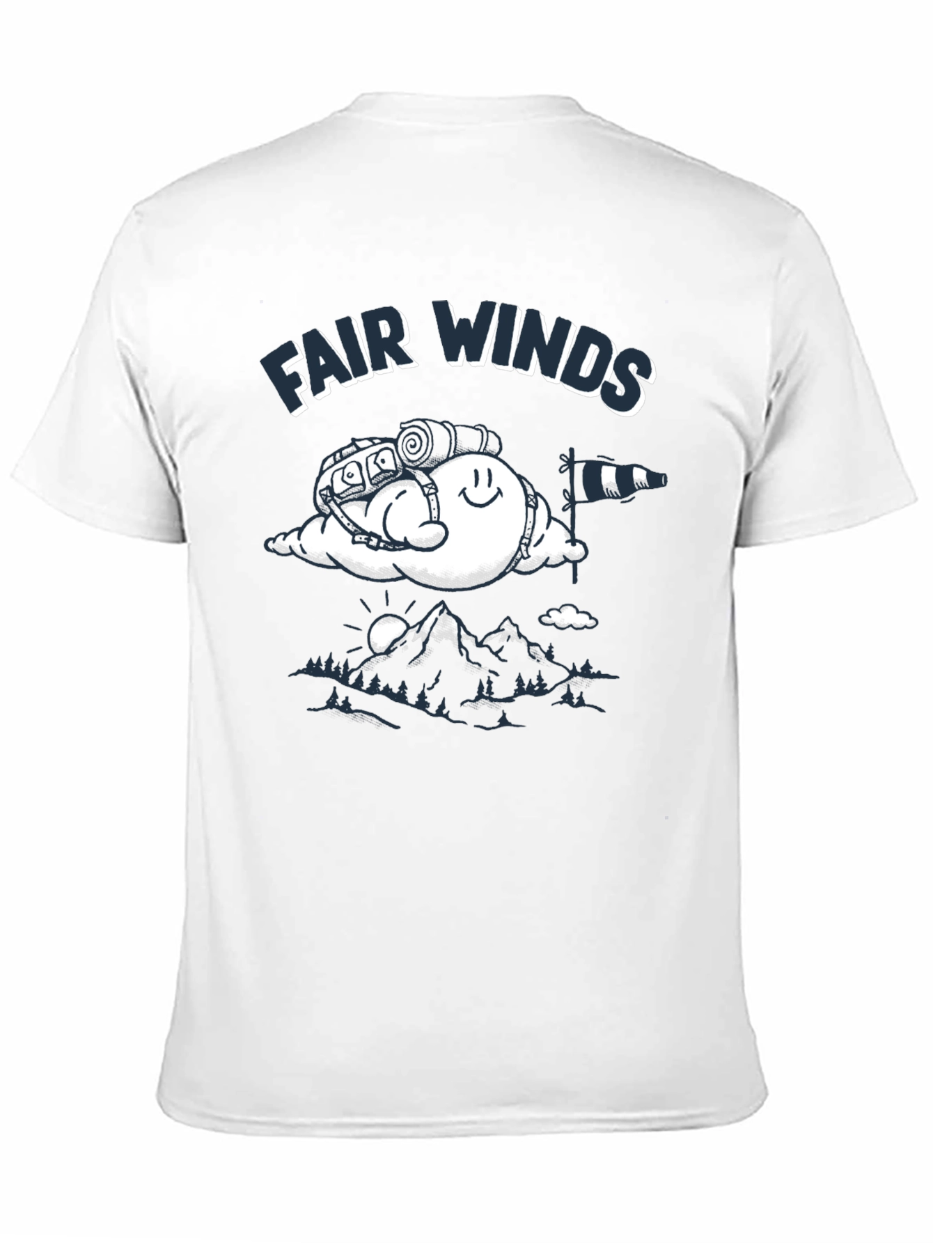 Fair Winds Graphic Tee - Adventure Awaits!