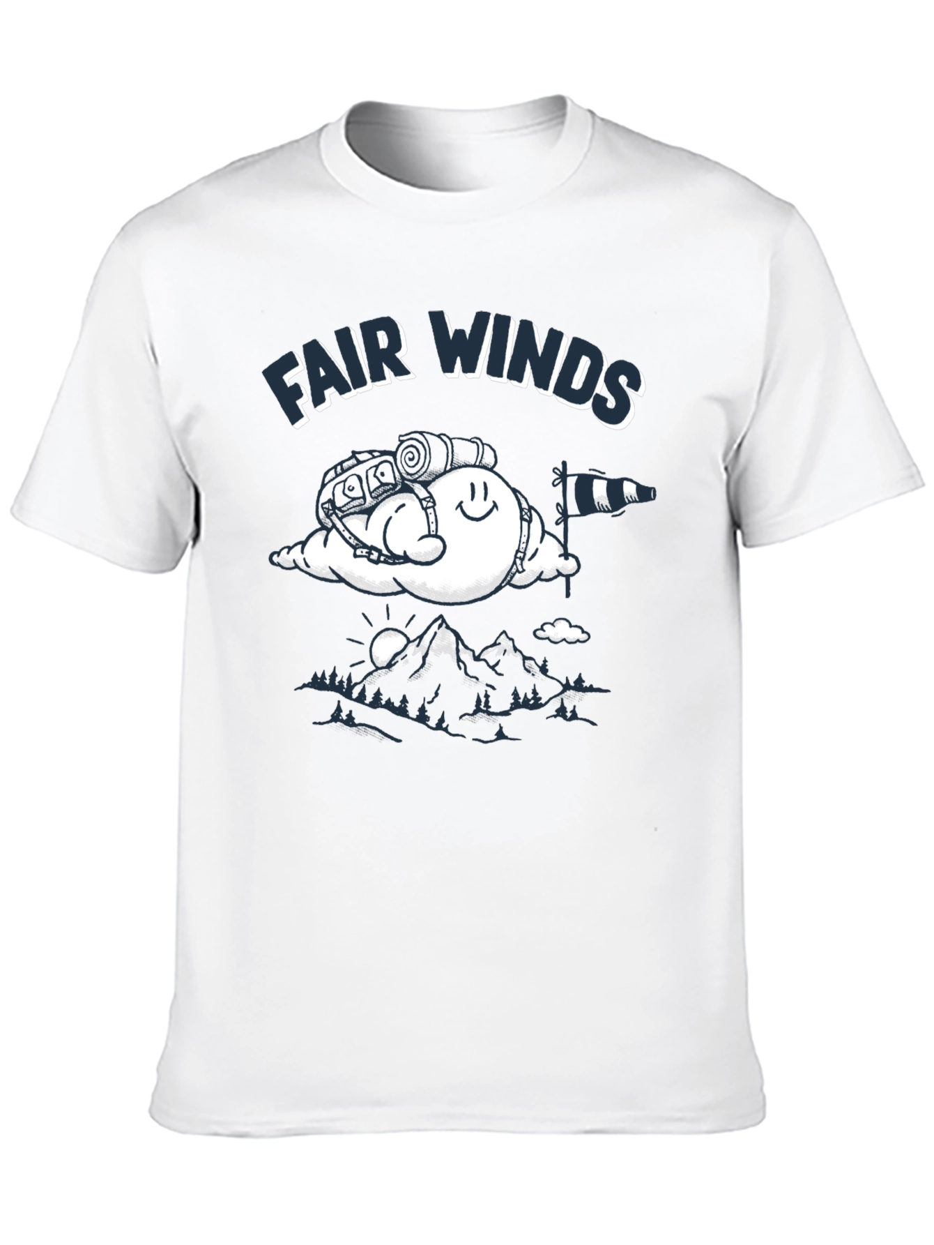 Fair Winds Graphic Tee - Adventure Awaits!