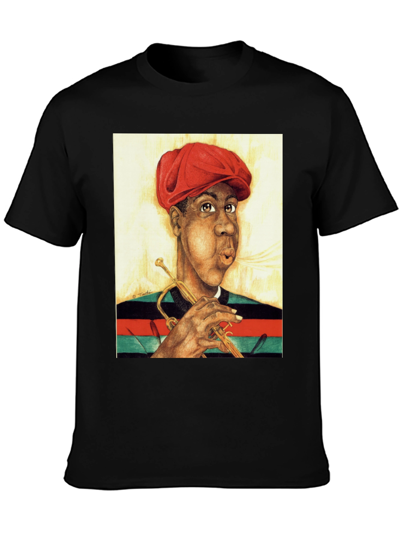 Dizzy Gillespie T-Shirt - Jazz Trumpet Player Graphic Tee
