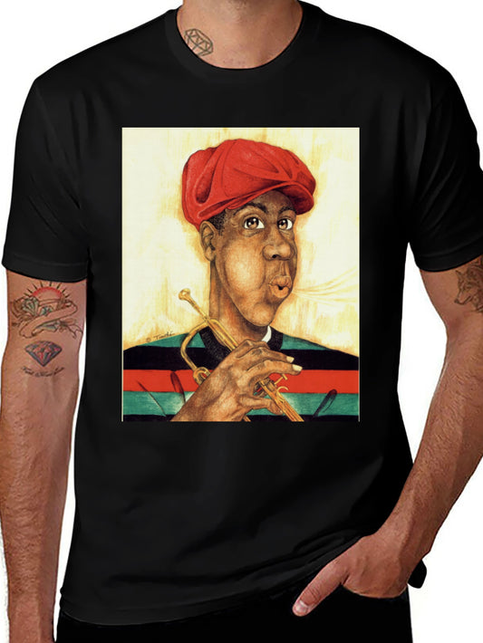 Dizzy Gillespie T-Shirt - Jazz Trumpet Player Graphic Tee