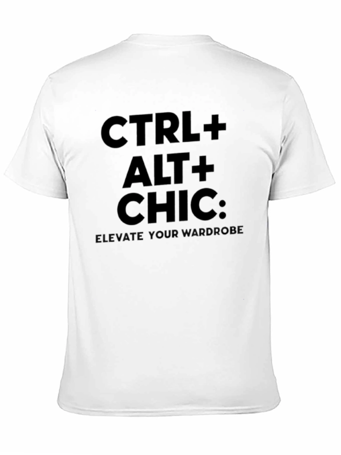 CTRL ALT Chic T-Shirt - Elevate Your Wardrobe