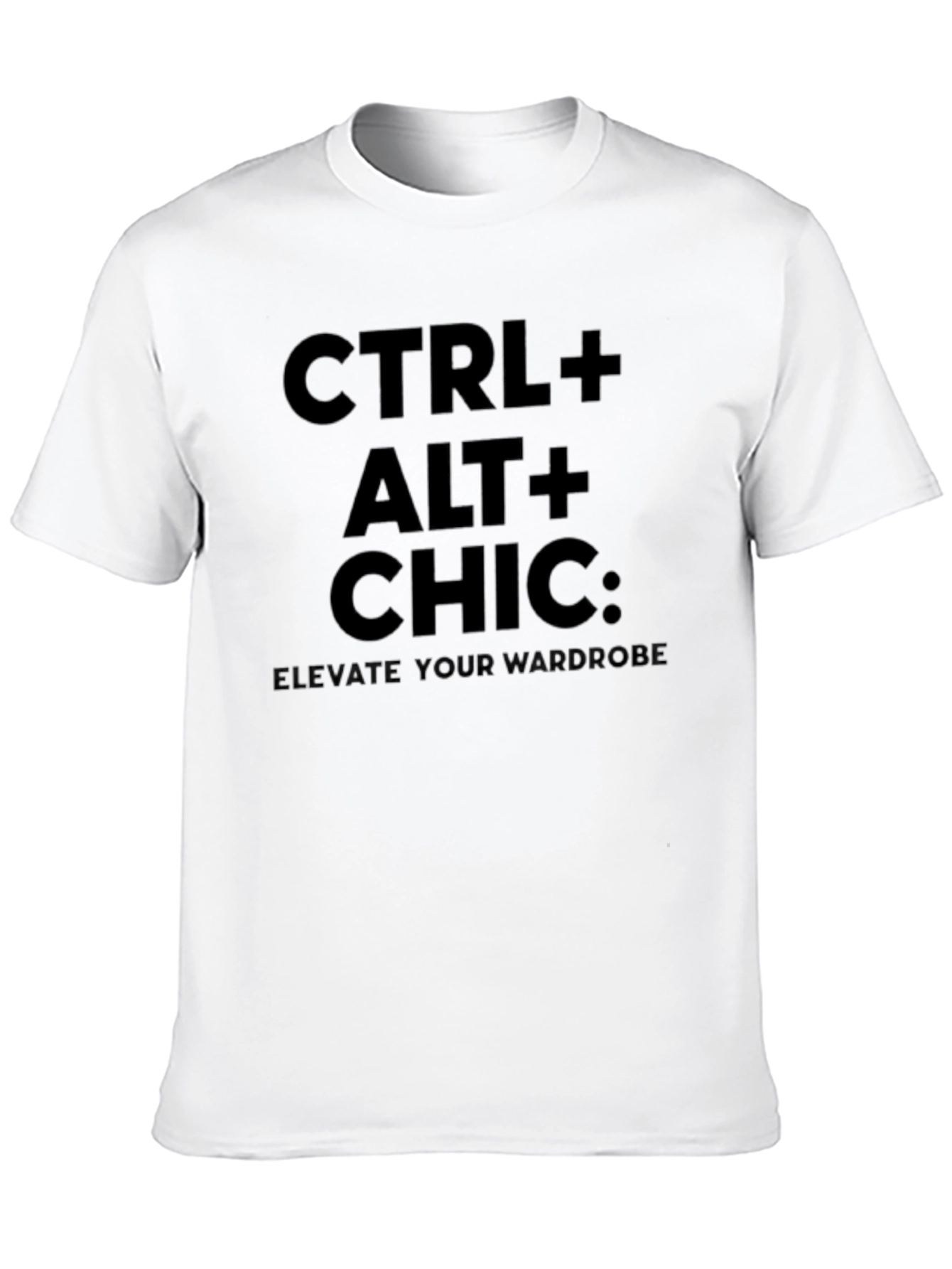 CTRL ALT Chic T-Shirt - Elevate Your Wardrobe