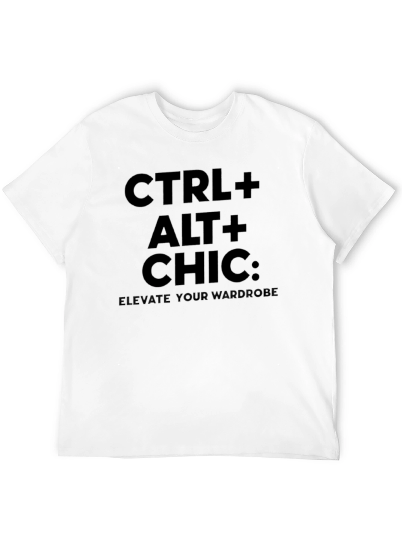 CTRL ALT Chic T-Shirt - Elevate Your Wardrobe
