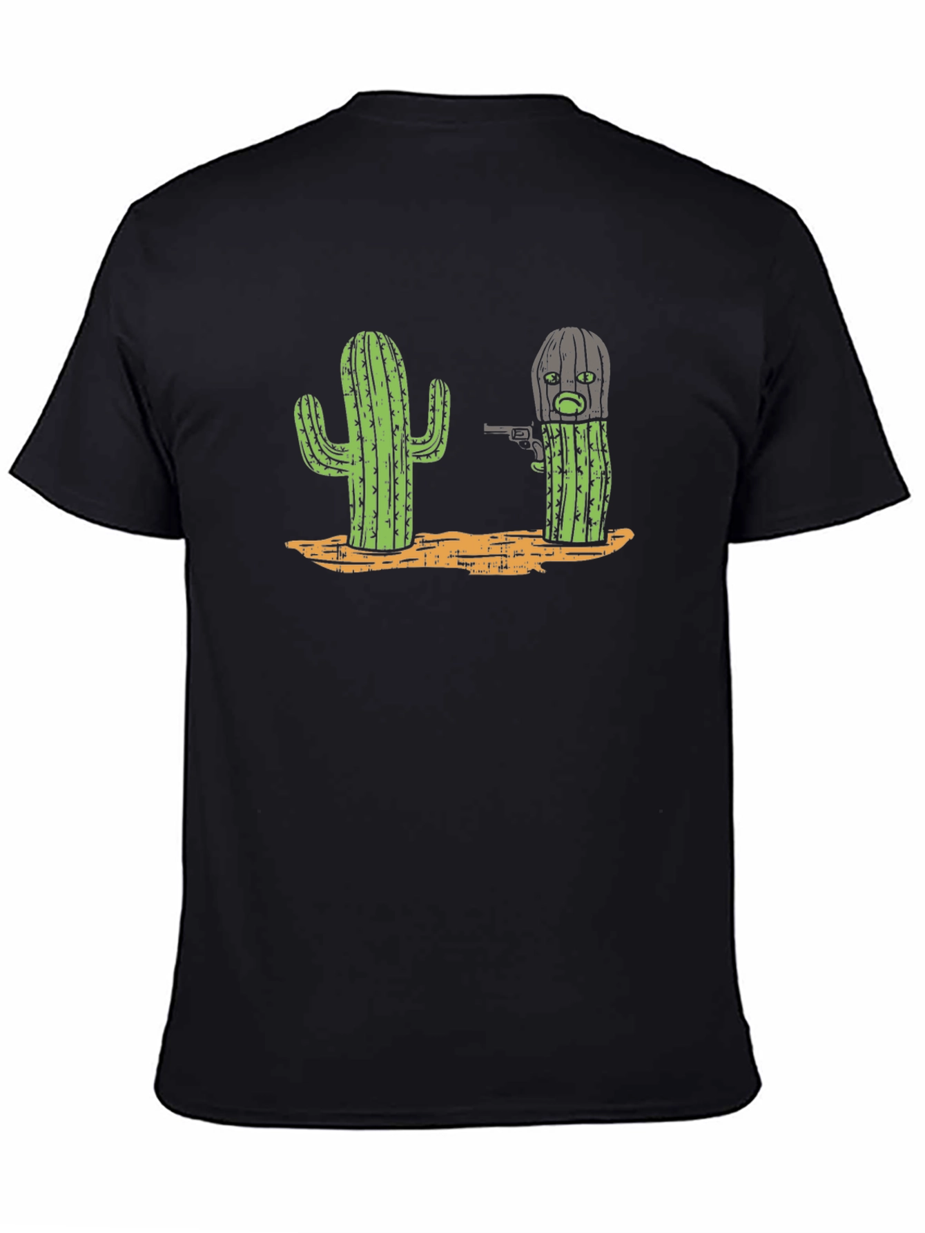 Cactus Bandit Graphic Tee - Western Humor T-Shirt