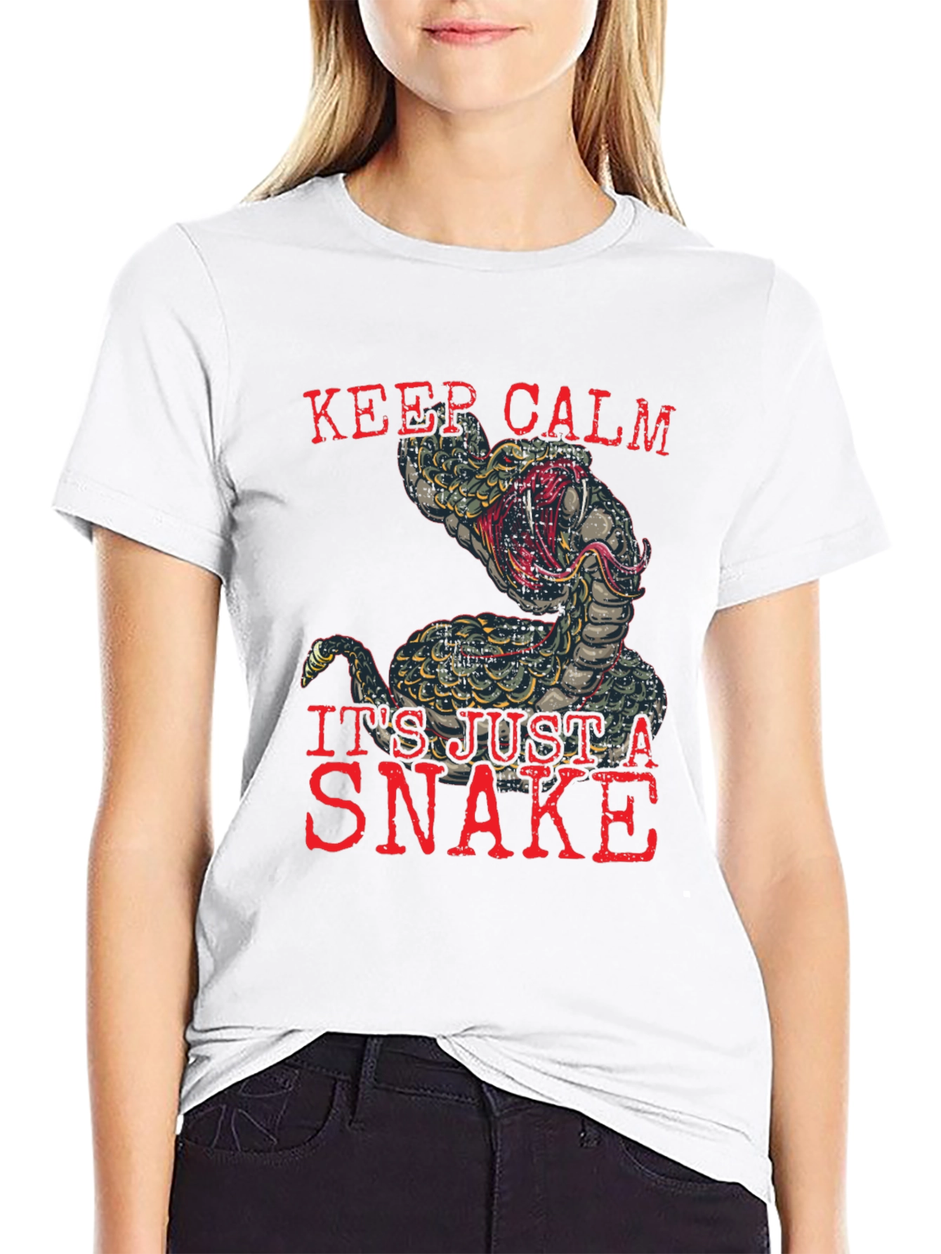 Keep Calm Its Just A Snake T-Shirt