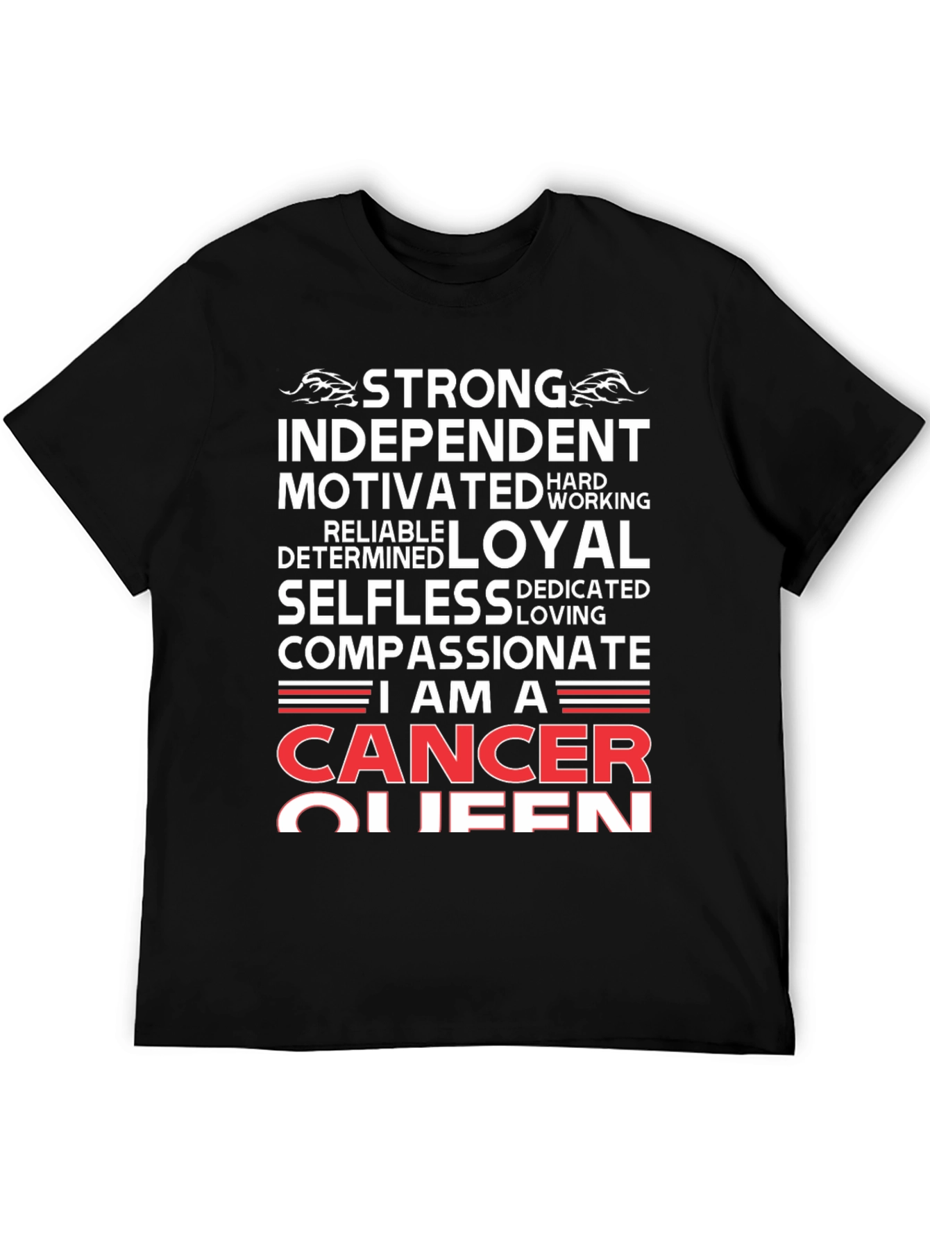 Cancer Queen Zodiac T-Shirt
