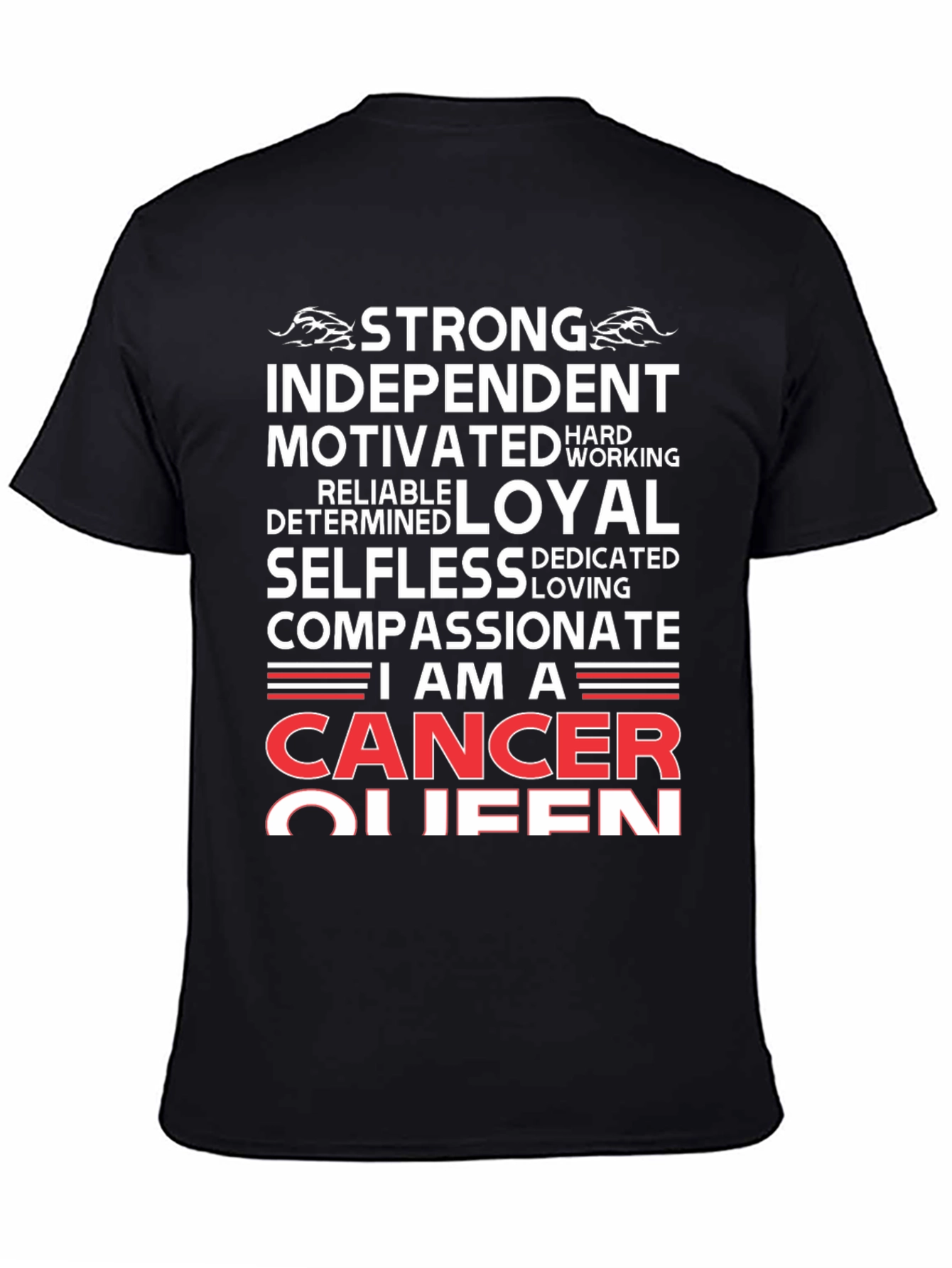 Cancer Queen Zodiac T-Shirt