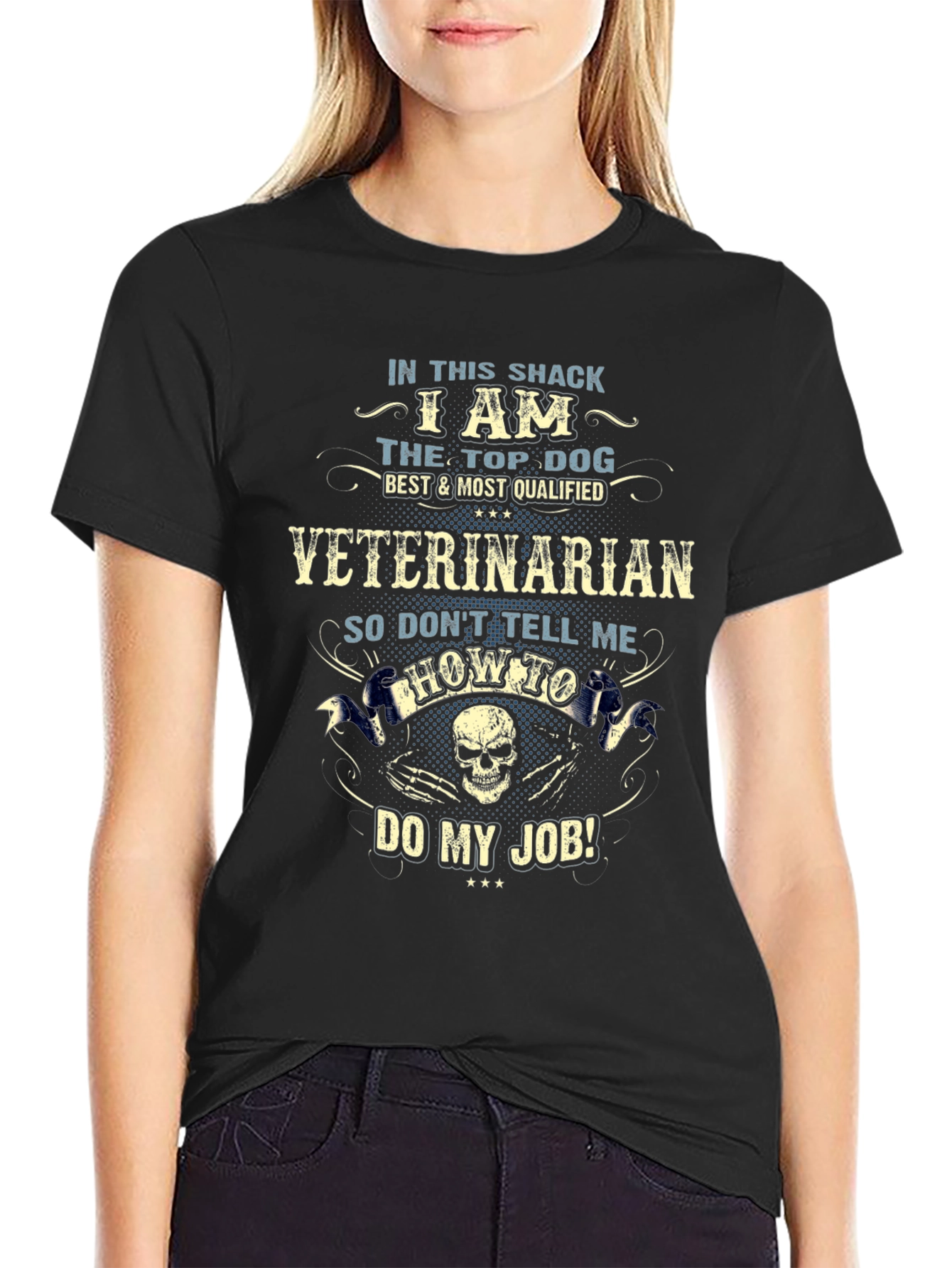 Veterinarian Top Dog T-Shirt
