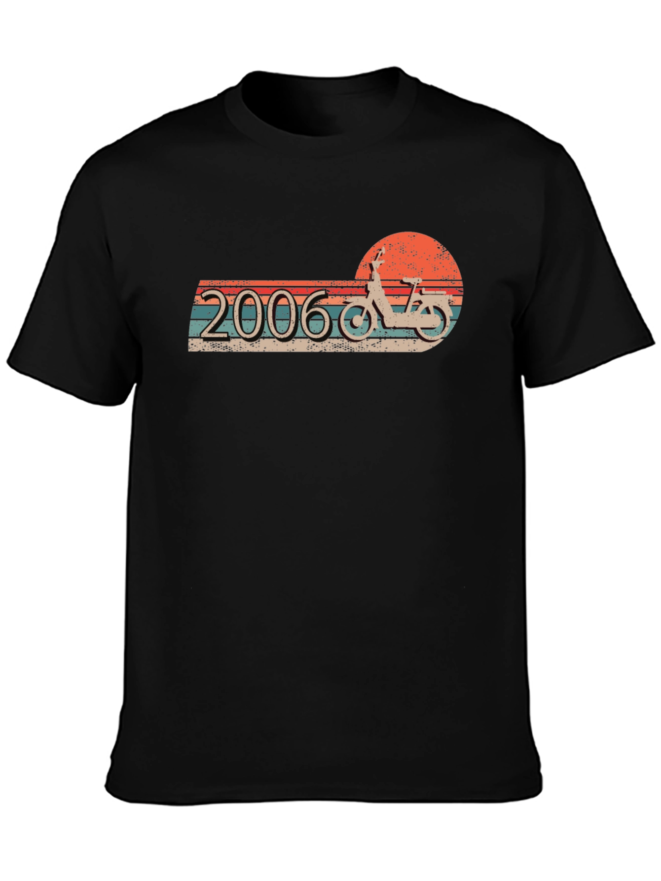 Retro 2006 Moped Graphic T-Shirt