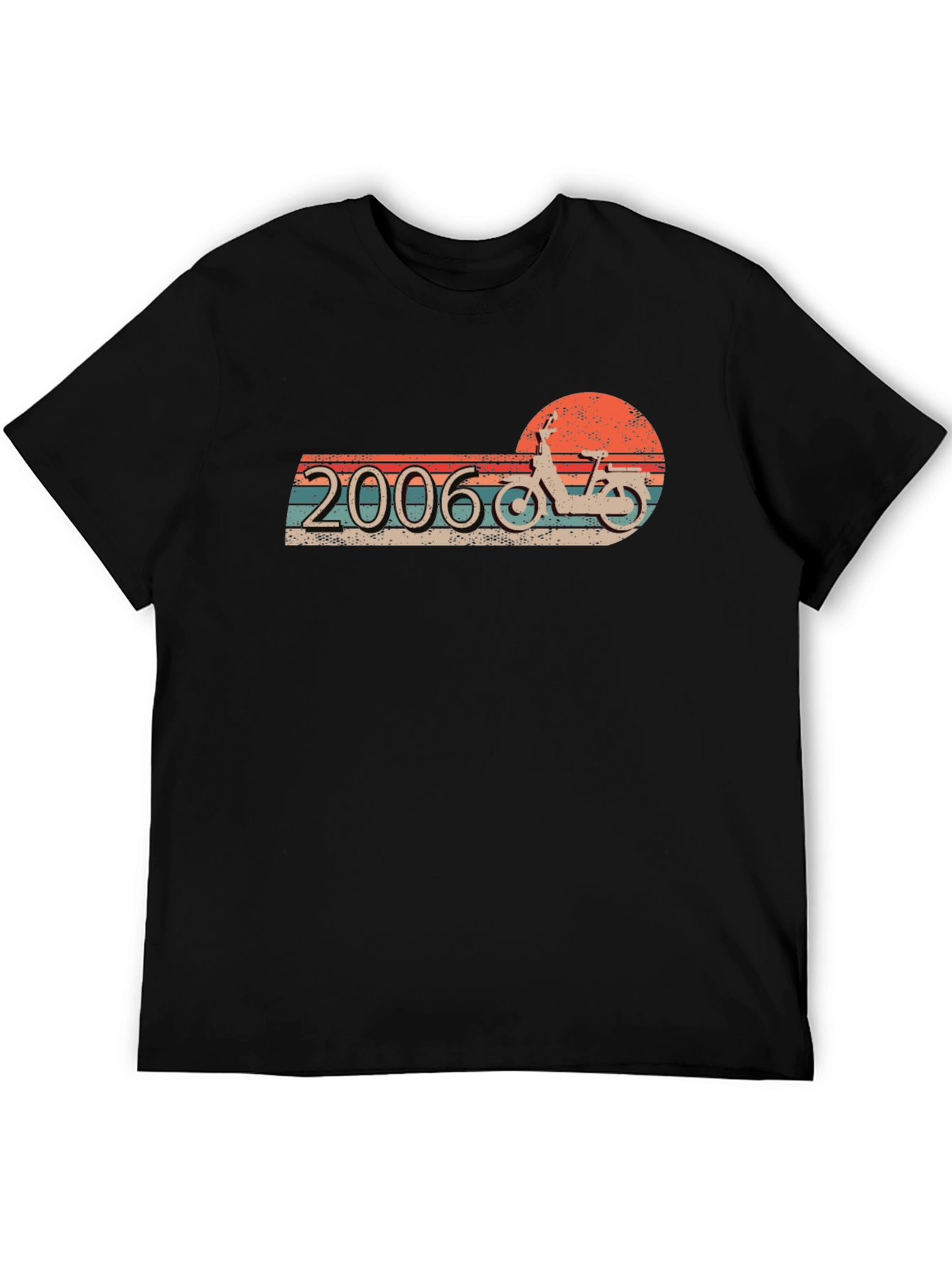 Retro 2006 Moped Graphic T-Shirt