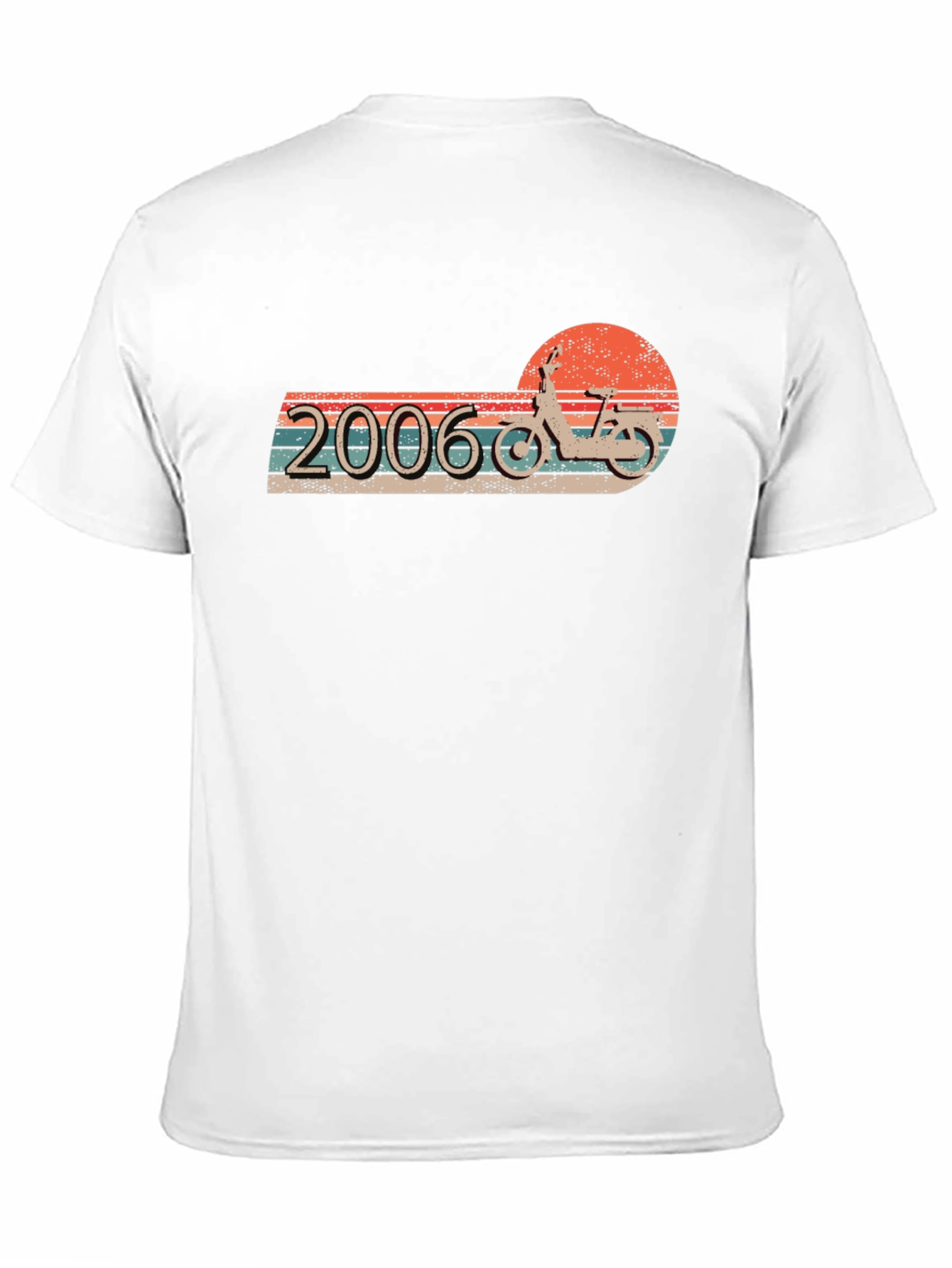 Retro 2006 Moped Graphic T-Shirt