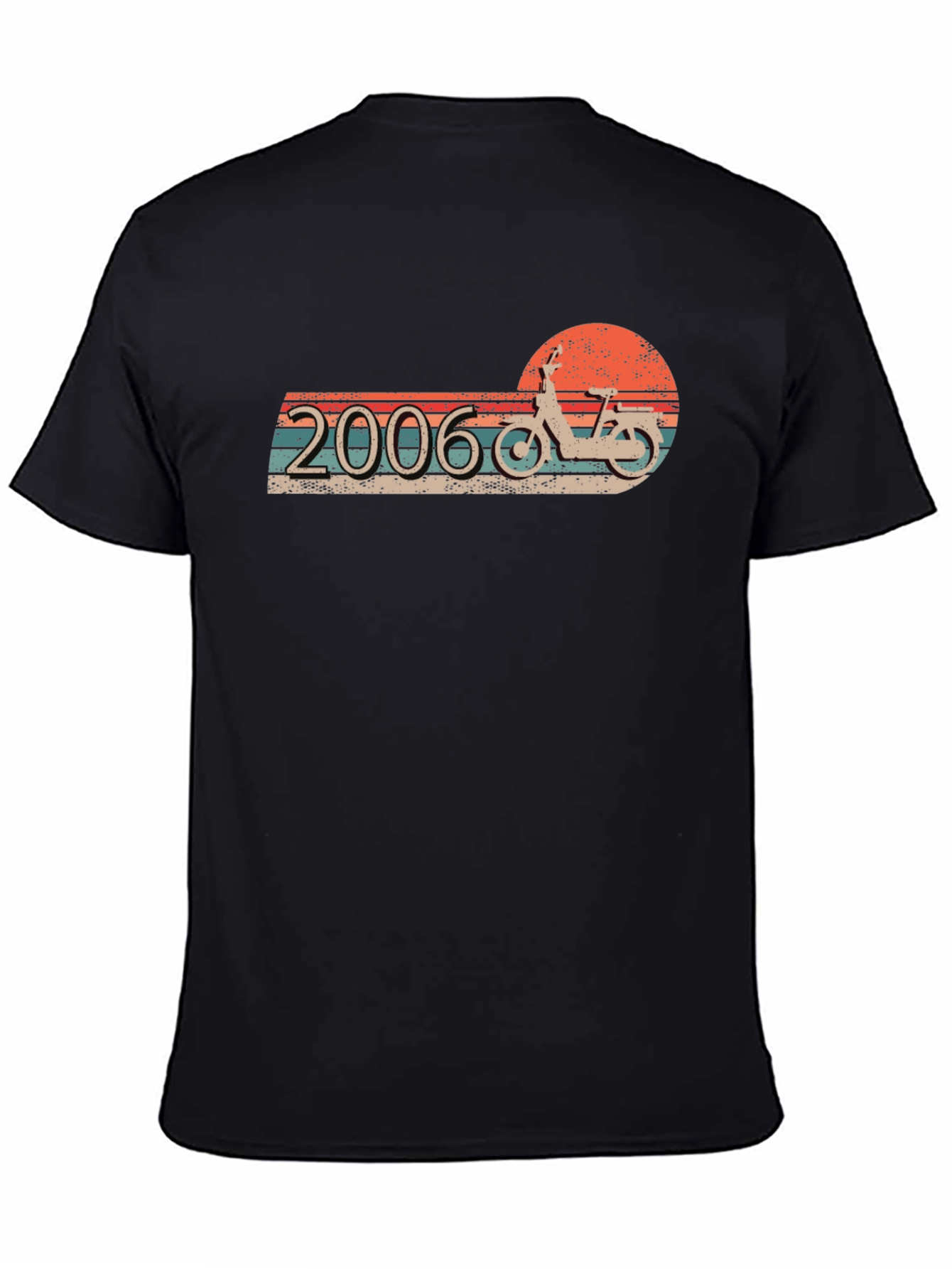 Retro 2006 Moped Graphic T-Shirt