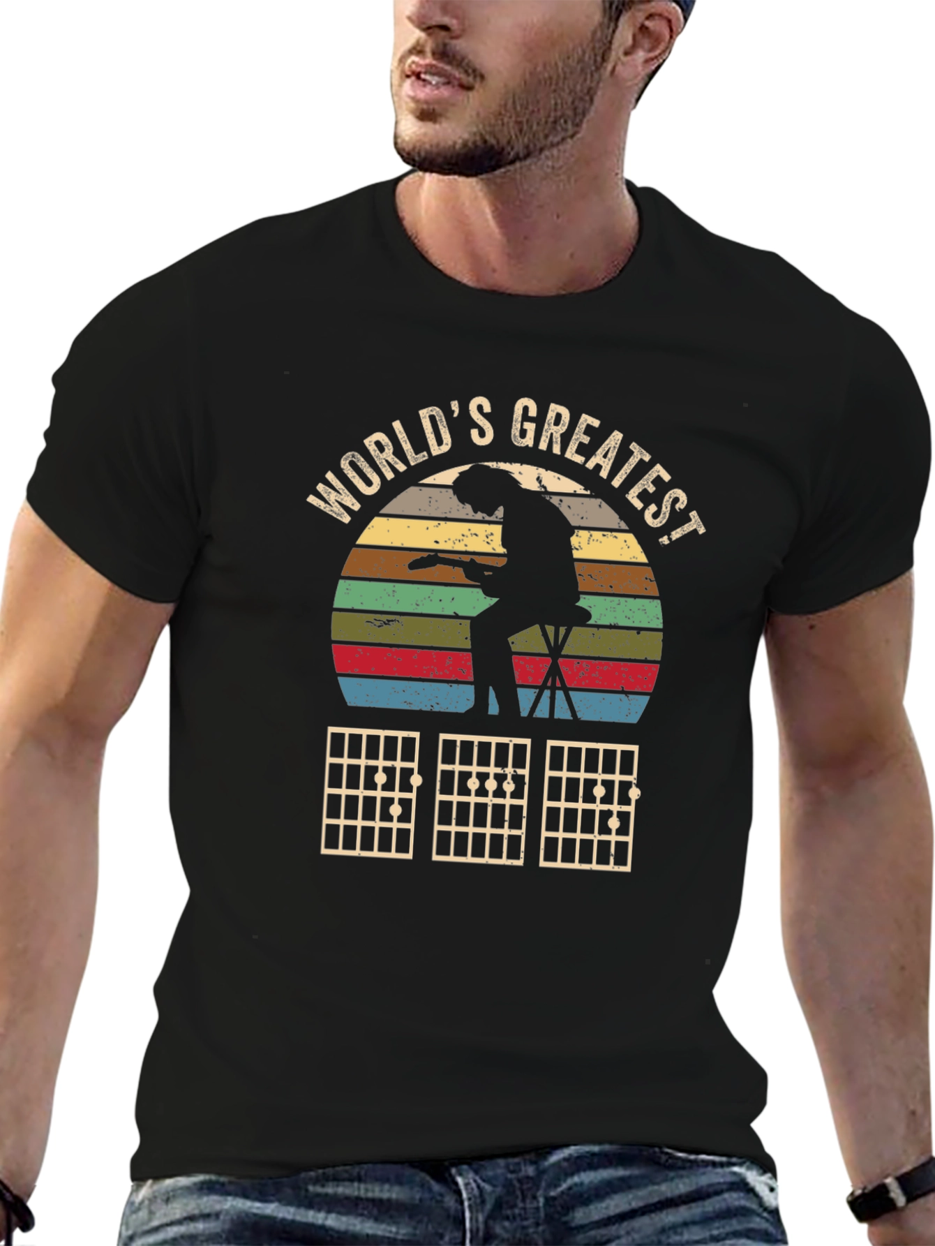 Worlds Greatest Guitarist T-Shirt - Musician Tee