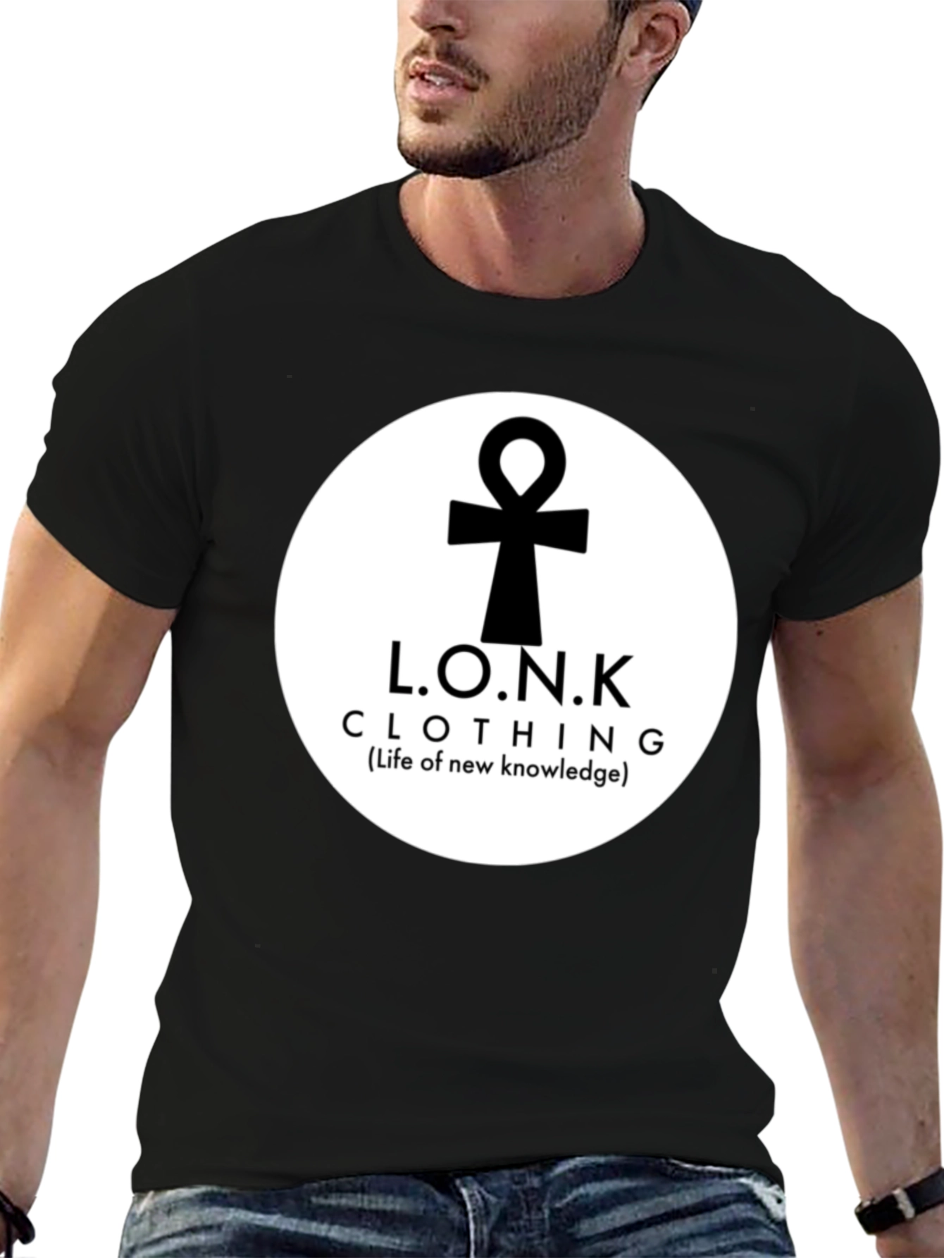 L.O.N.K Clothing Black T-Shirt - Life of New Knowledge