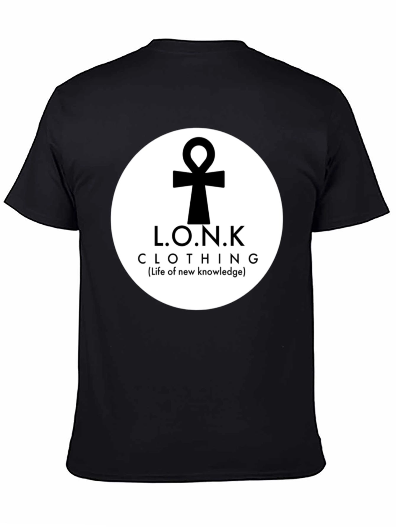 L.O.N.K Clothing Black T-Shirt - Life of New Knowledge