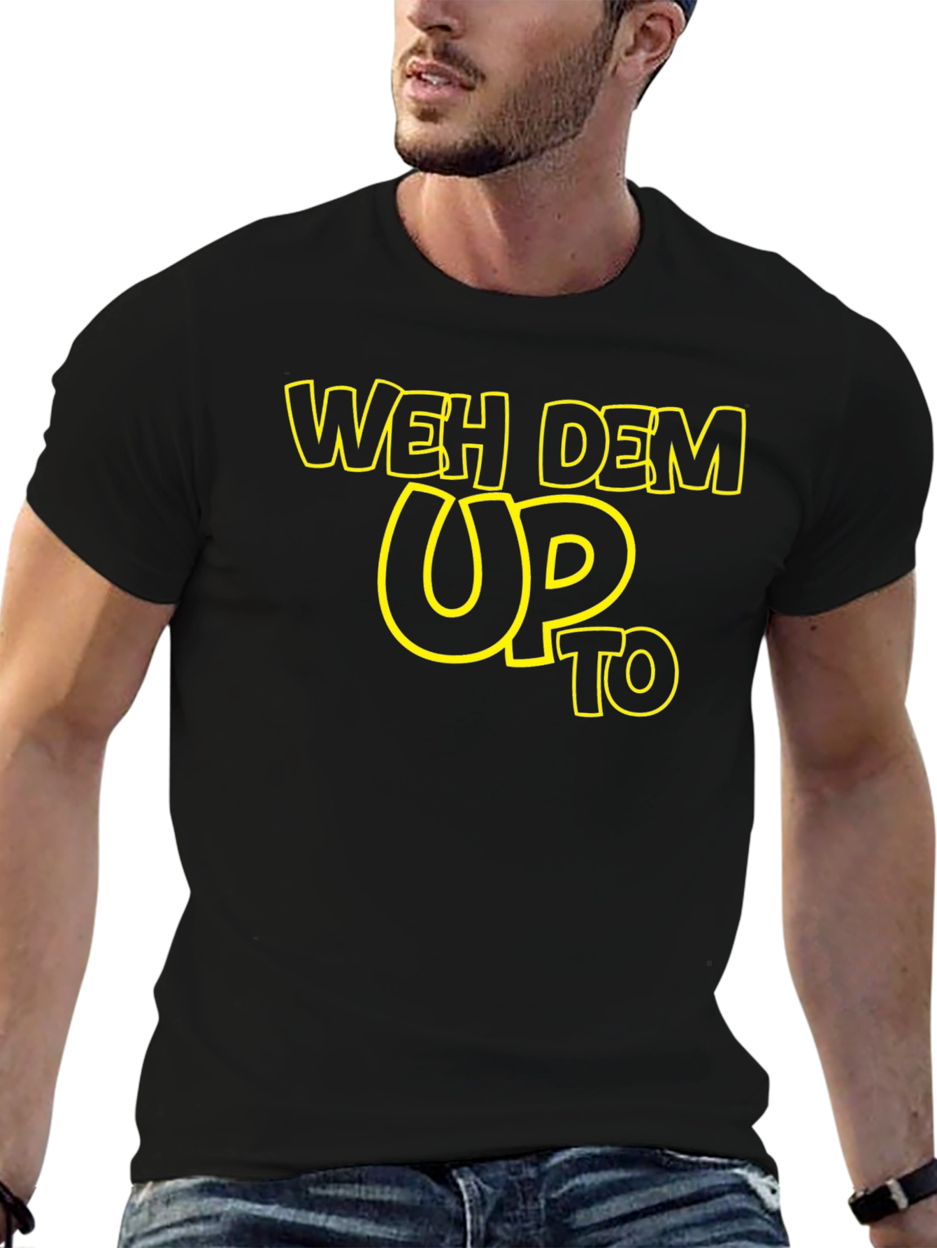 Weh Dem Up To Black T-Shirt