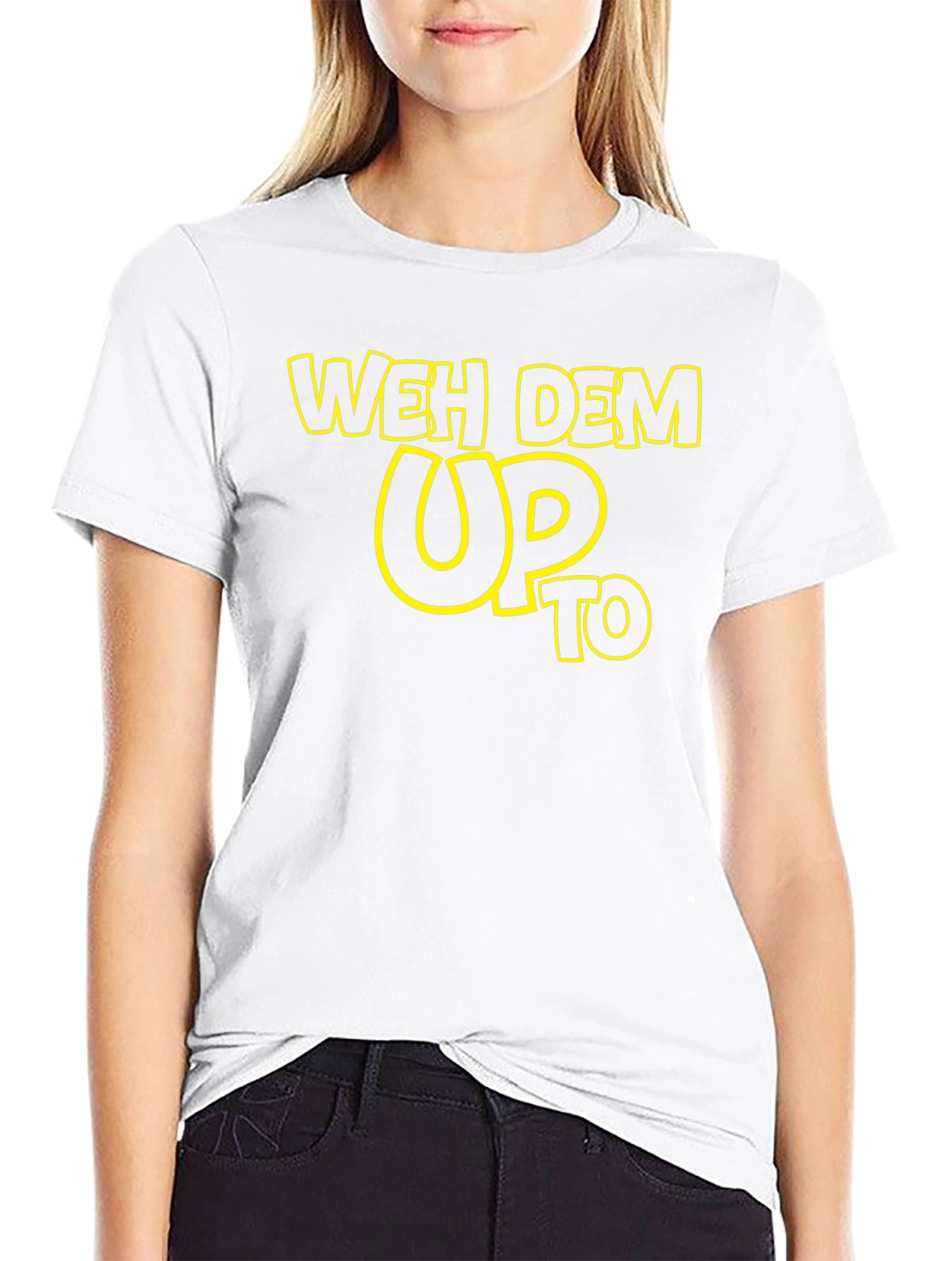 Weh Dem Up To Black T-Shirt