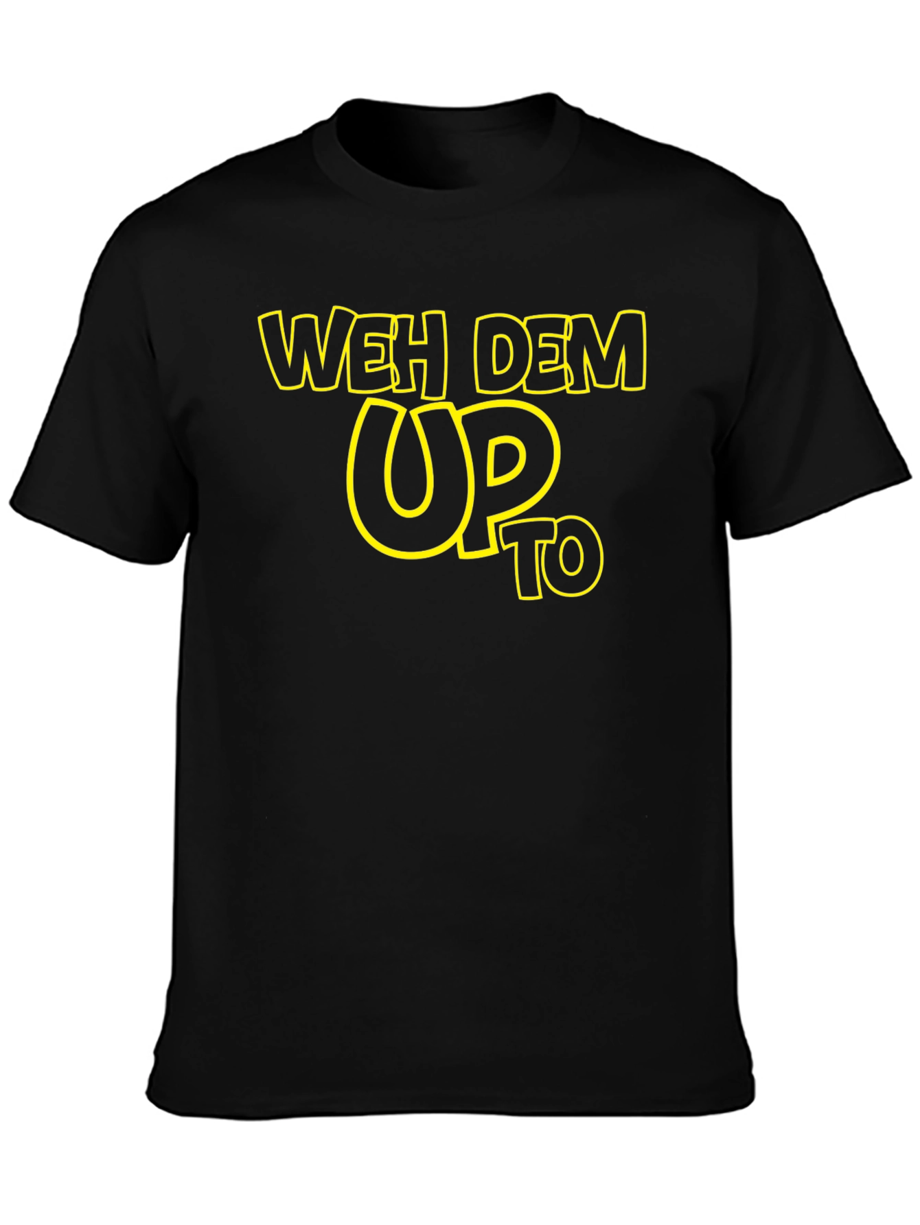 Weh Dem Up To Black T-Shirt