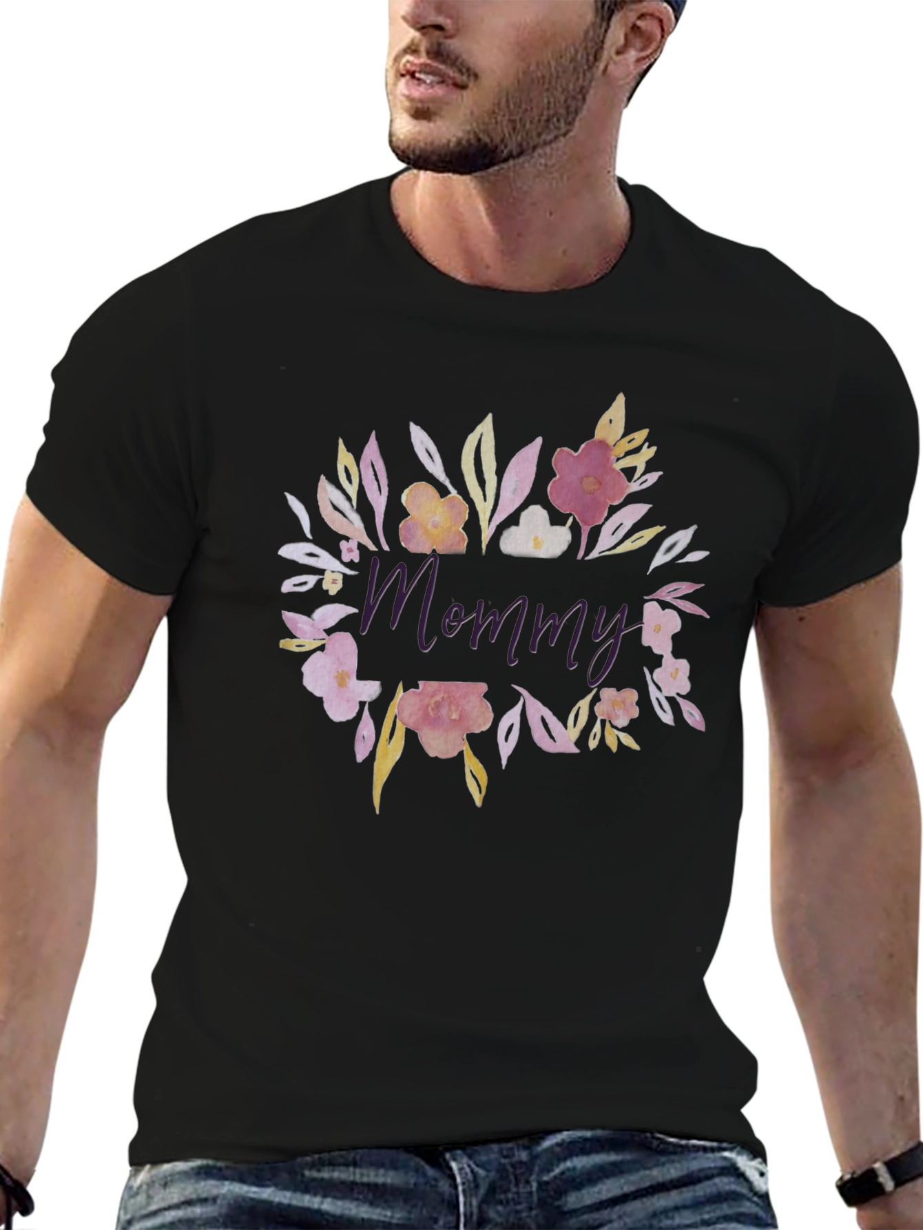 Floral Mommy T-Shirt - Mothers Day Gift
