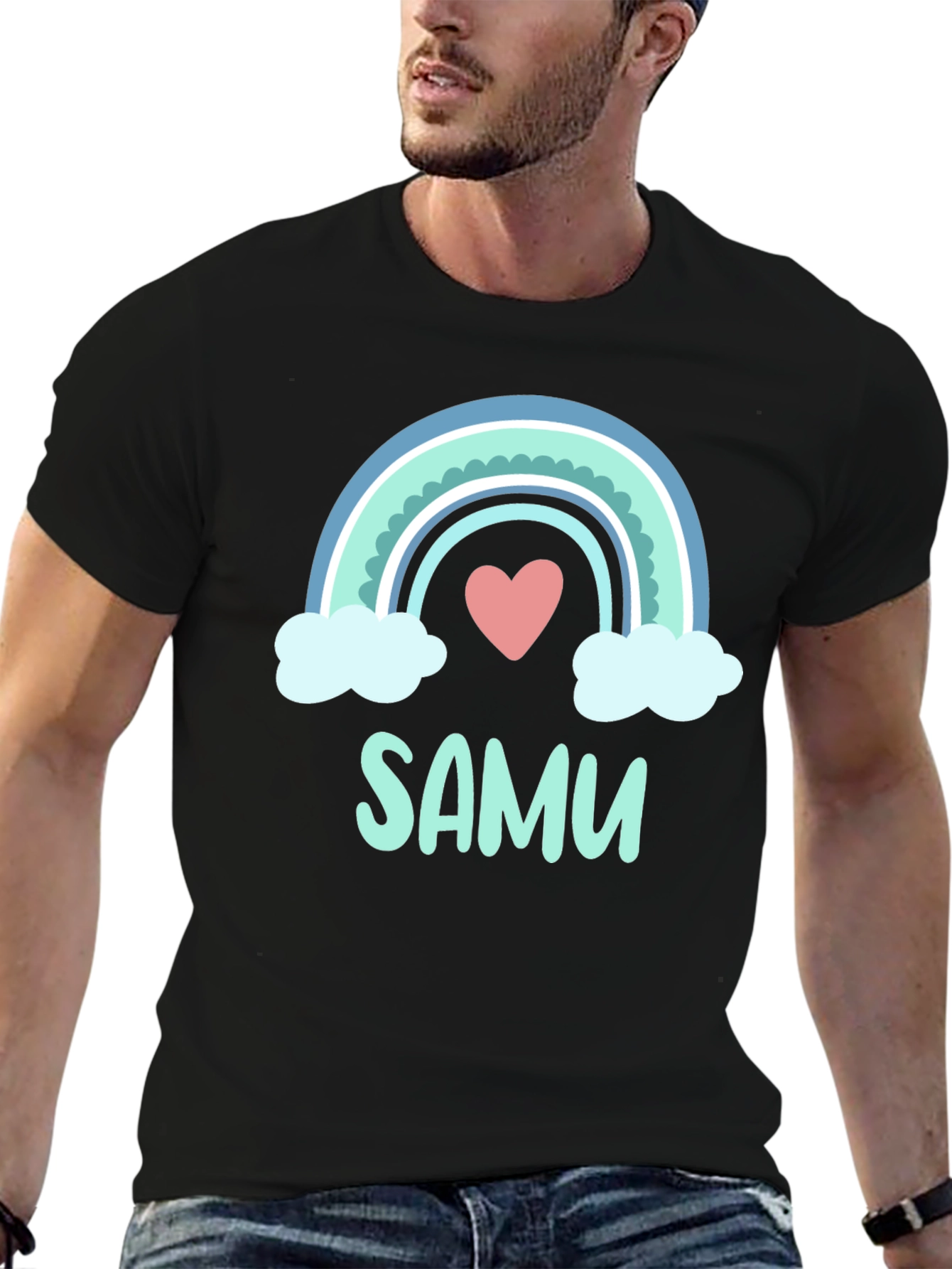 SAMU Rainbow Heart T-Shirt
