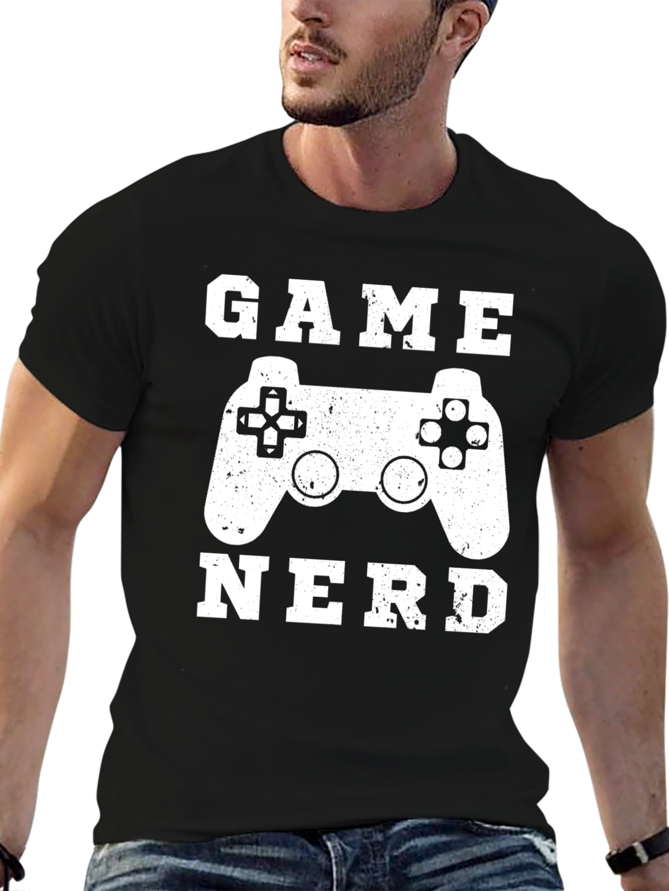 Game Nerd T-Shirt - Gamer Controller Graphic Tee