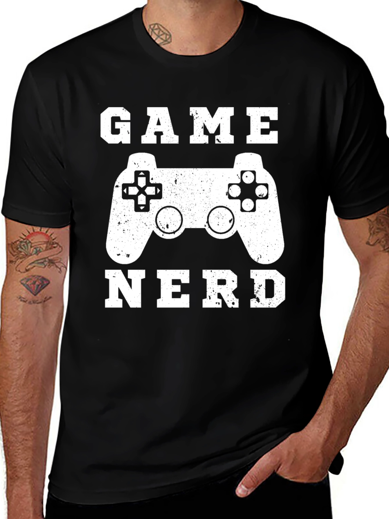 Game Nerd T-Shirt - Gamer Controller Graphic Tee