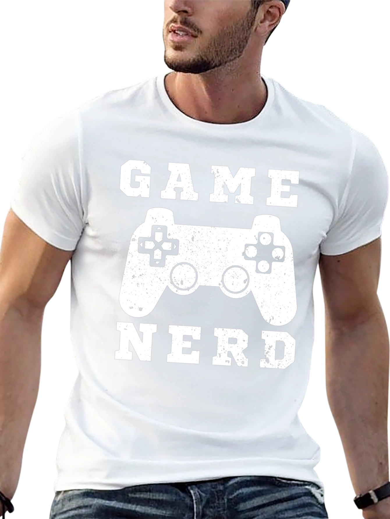 Game Nerd T-Shirt - Gamer Controller Graphic Tee