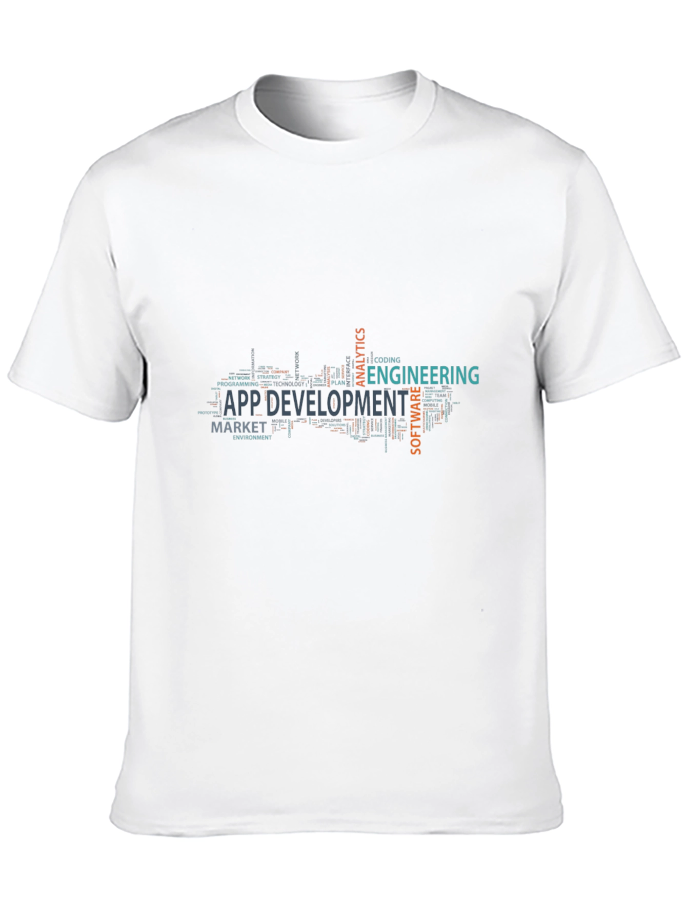 App Development Black T-Shirt - Software Engineer