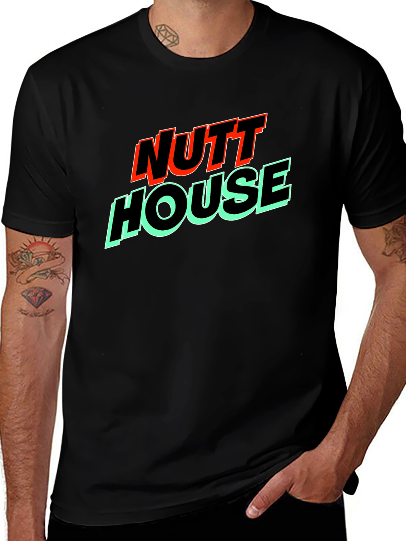 Nutt House Graphic Tee - Classic Black T-Shirt